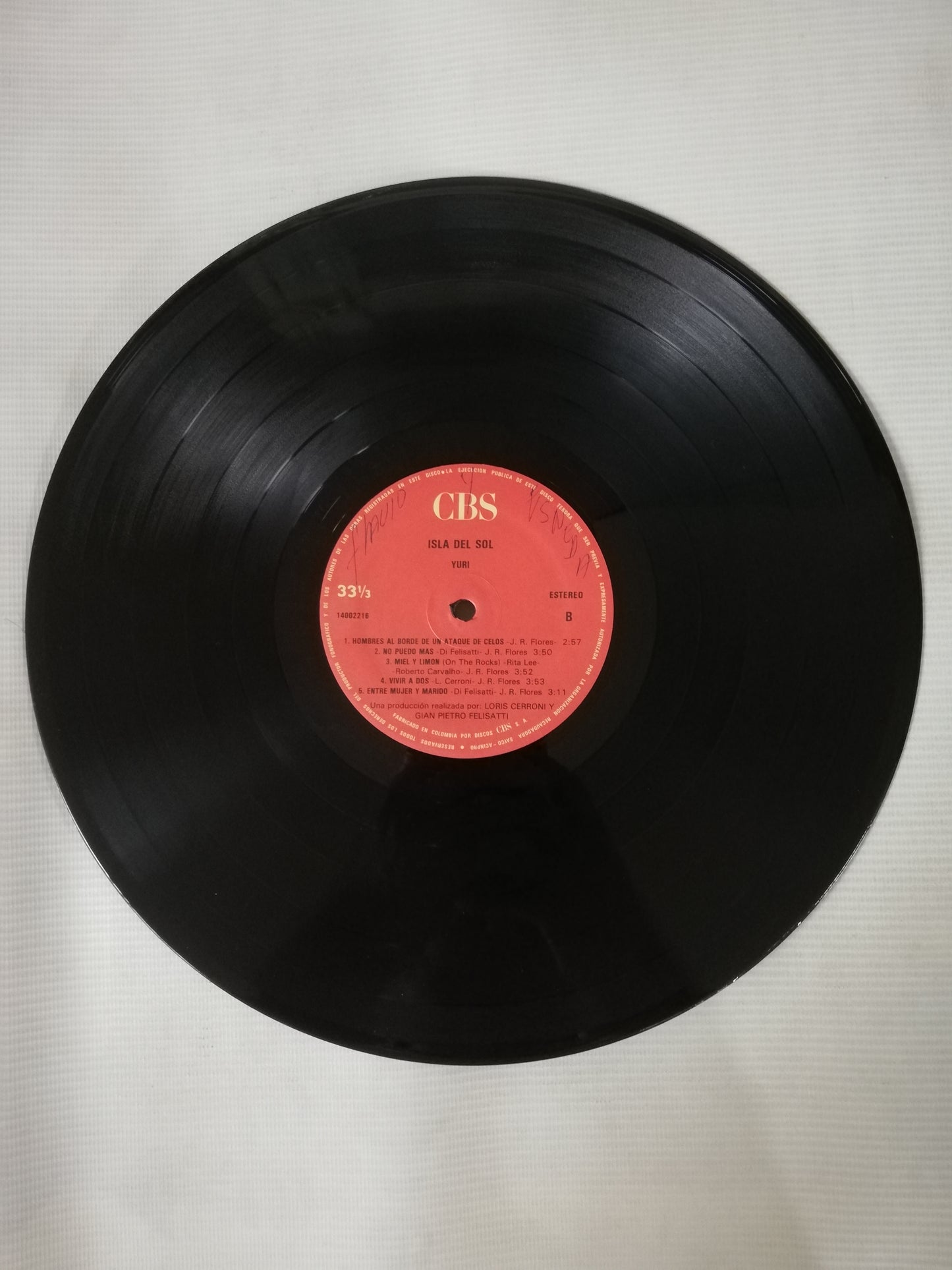 LP YURI - ISLA DEL SOL