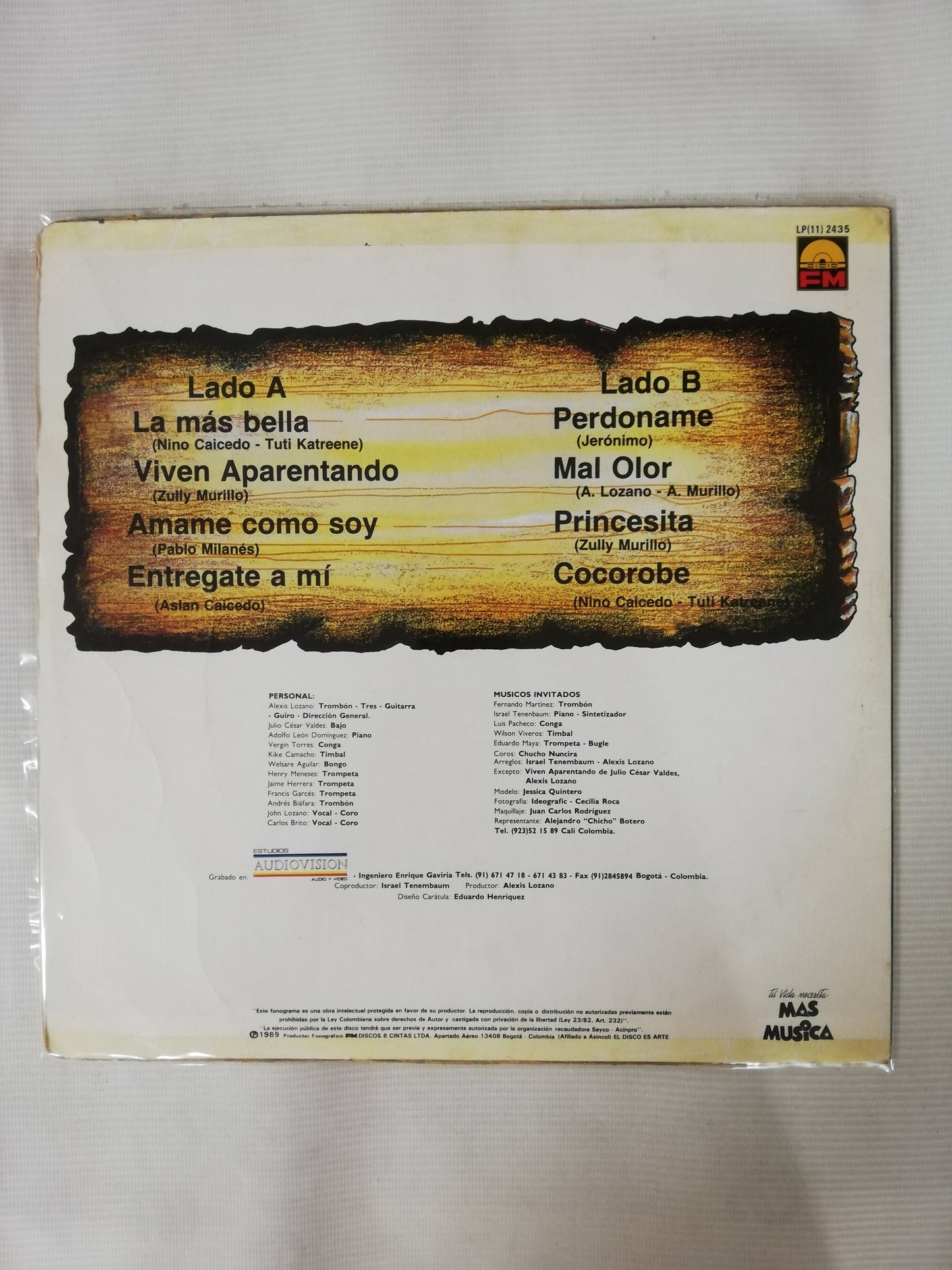 LP GUAYACÁN ORQUESTA - LA MAS BELLA