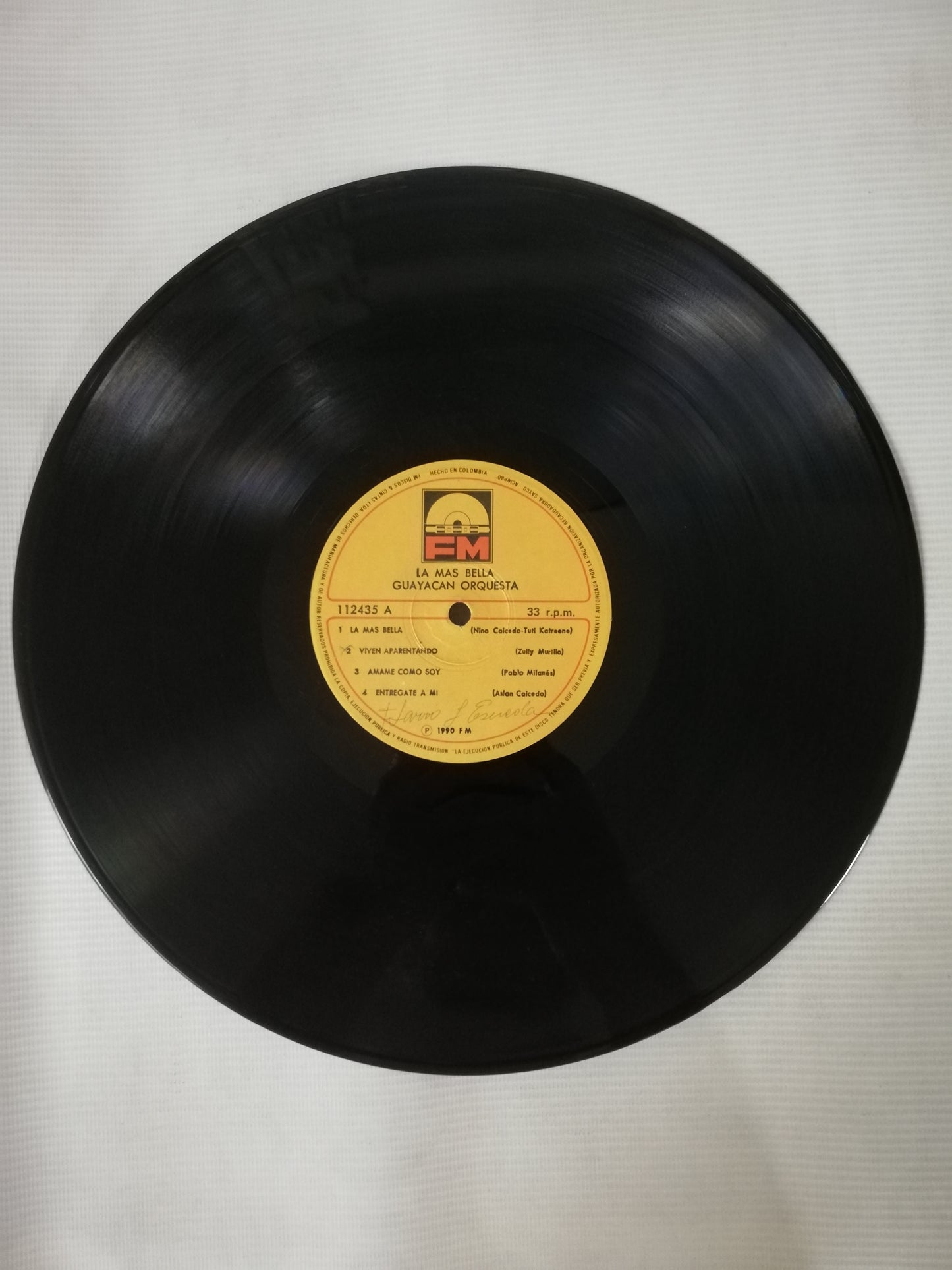 LP GUAYACÁN ORQUESTA - LA MAS BELLA