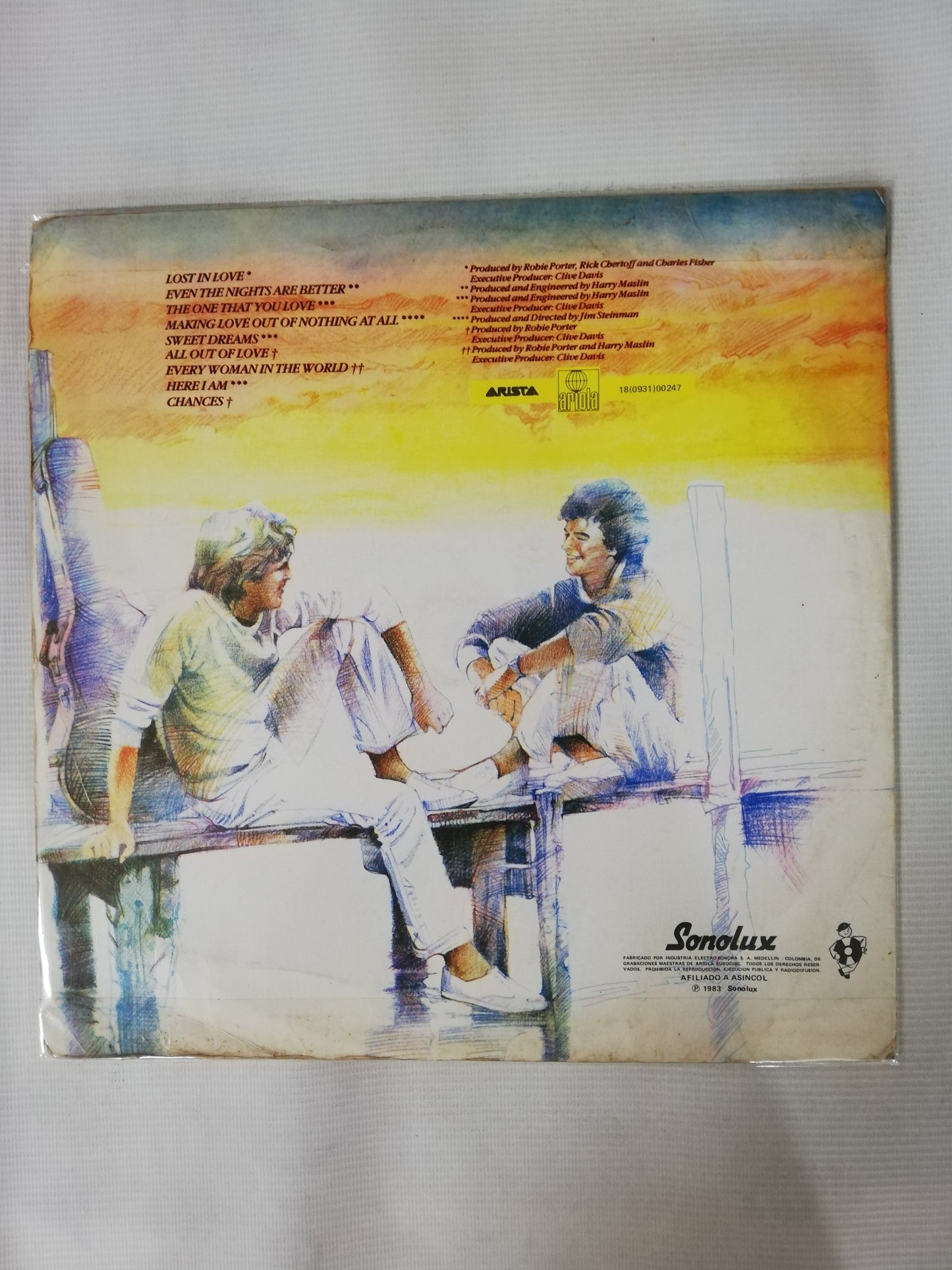 LP AIR SUPPLY - GREATEST HITS