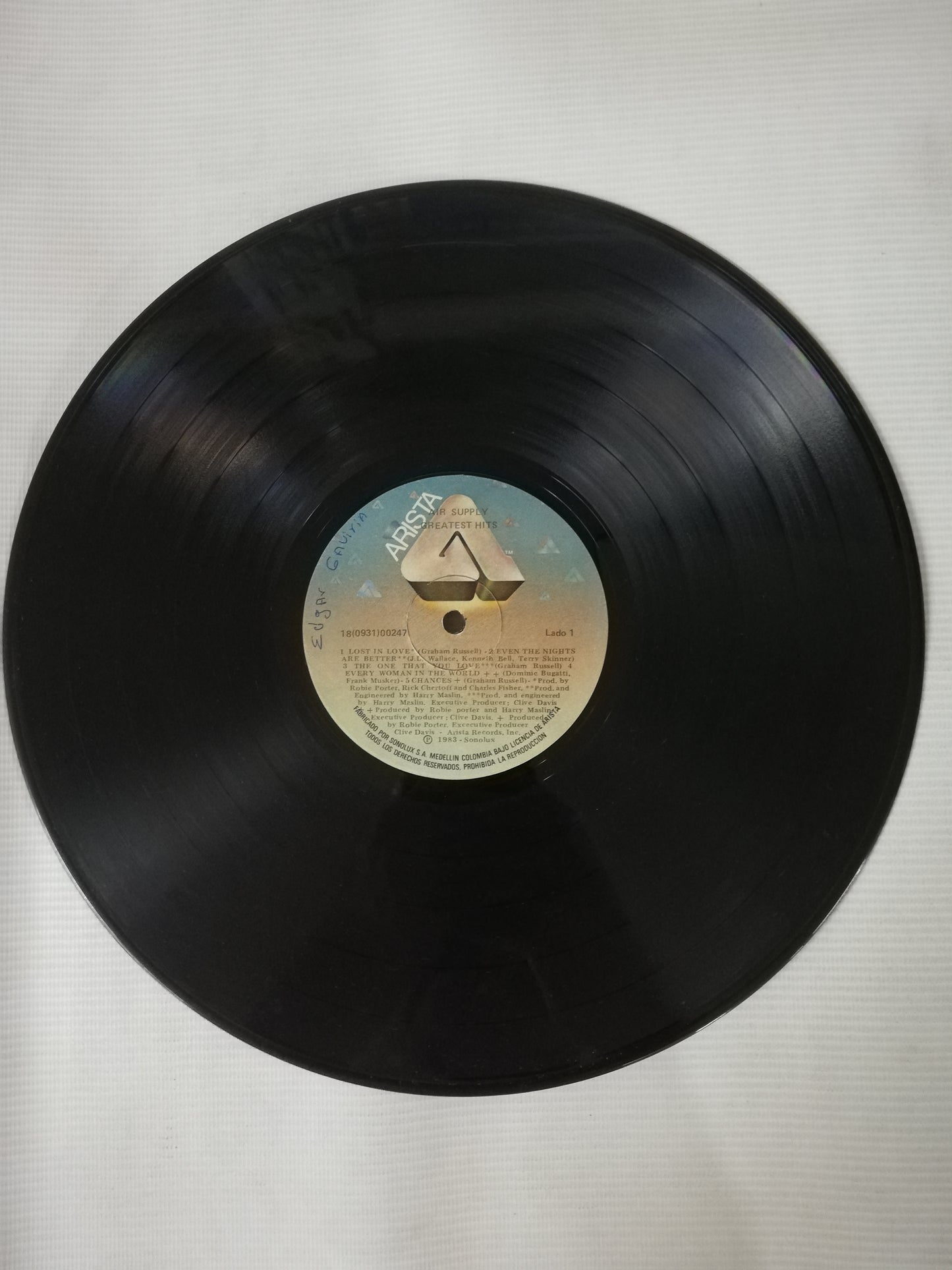 LP AIR SUPPLY - GREATEST HITS