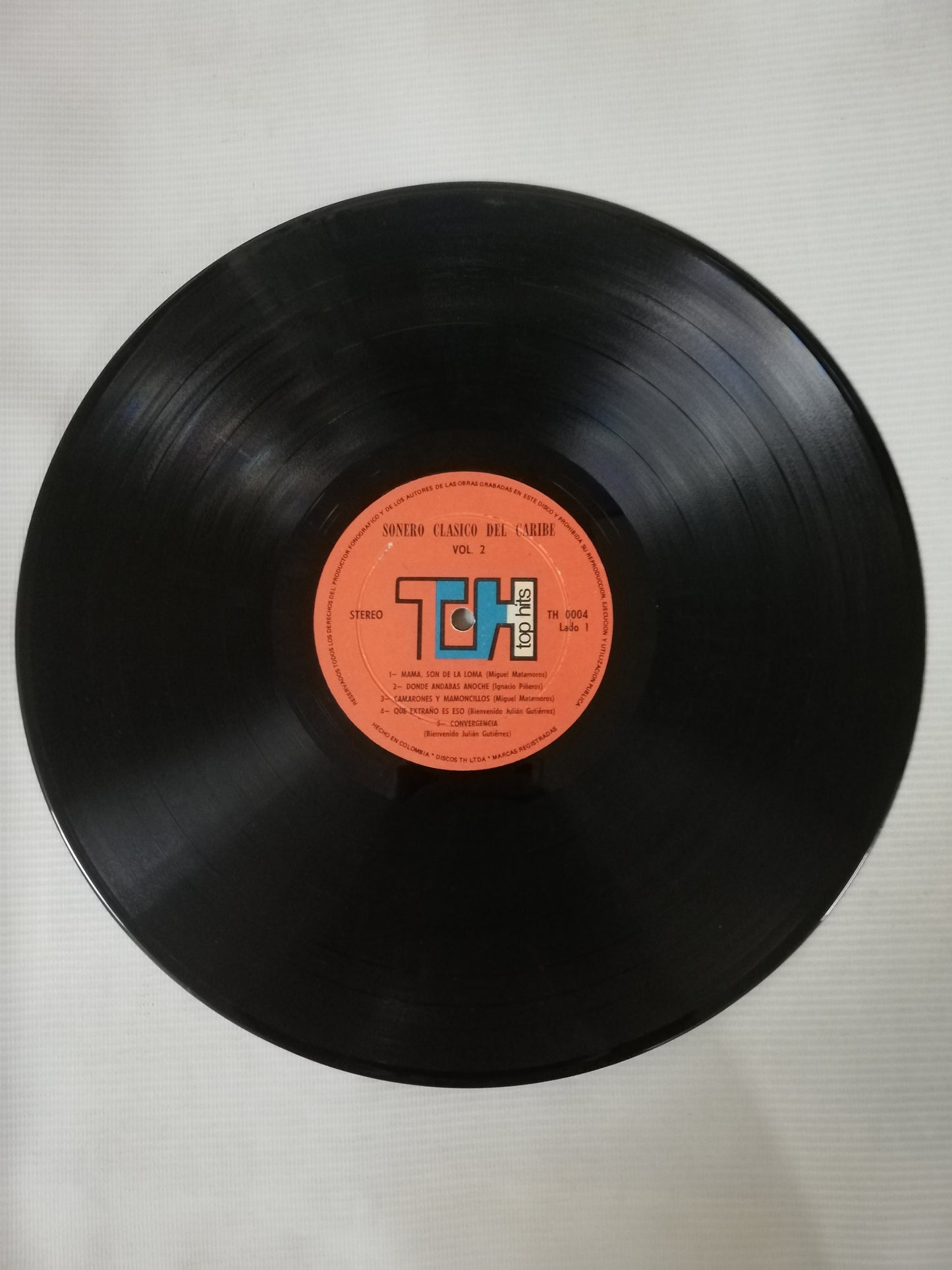 LP SONERO CLASICO DEL CARIBE - SONERO CLASICO DEL CARIBE VOL. 2