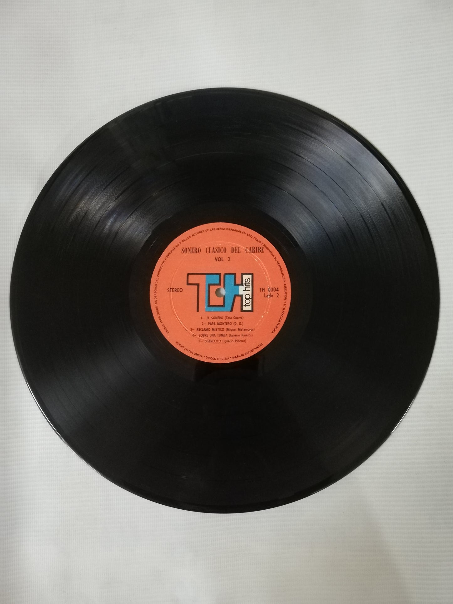 LP SONERO CLASICO DEL CARIBE - SONERO CLASICO DEL CARIBE VOL. 2