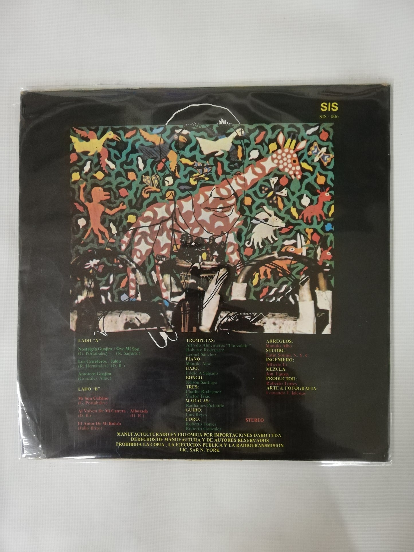 LP ROBERTO TORRES - RECUERDA A PORTABALES