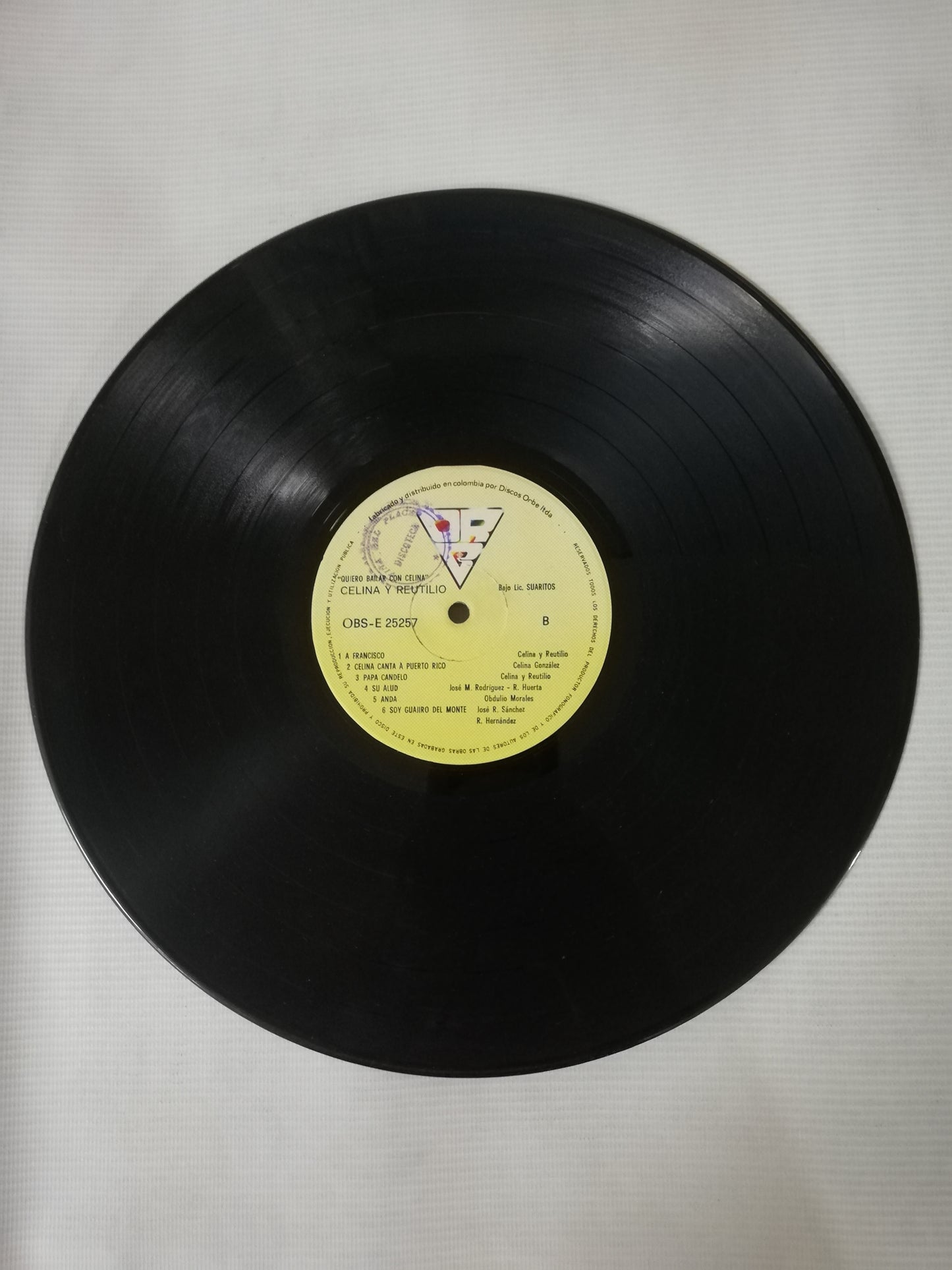 LP CELINA Y REUTILIO - QUIERO BAILAR CON CELINA