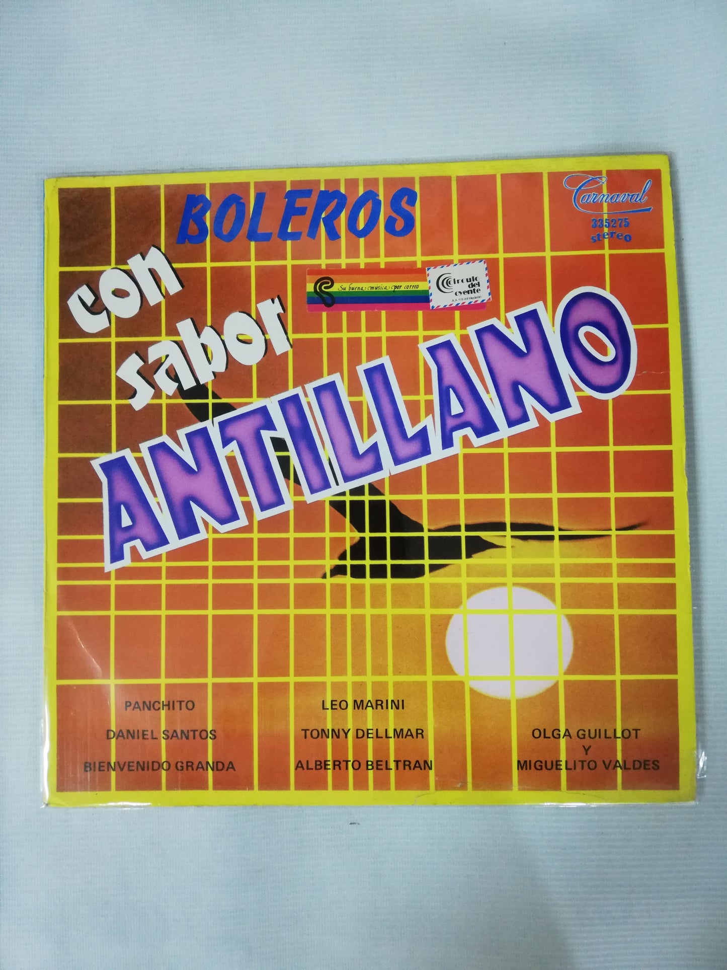 LP BOLEROS CON SABOR ANTILLANO - VARIOS INTÉRPRETES