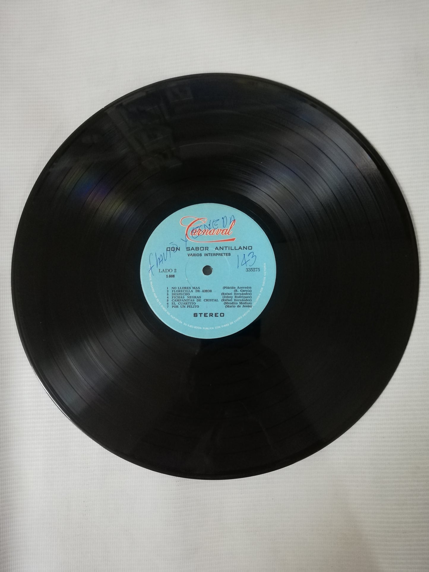 LP BOLEROS CON SABOR ANTILLANO - VARIOS INTÉRPRETES