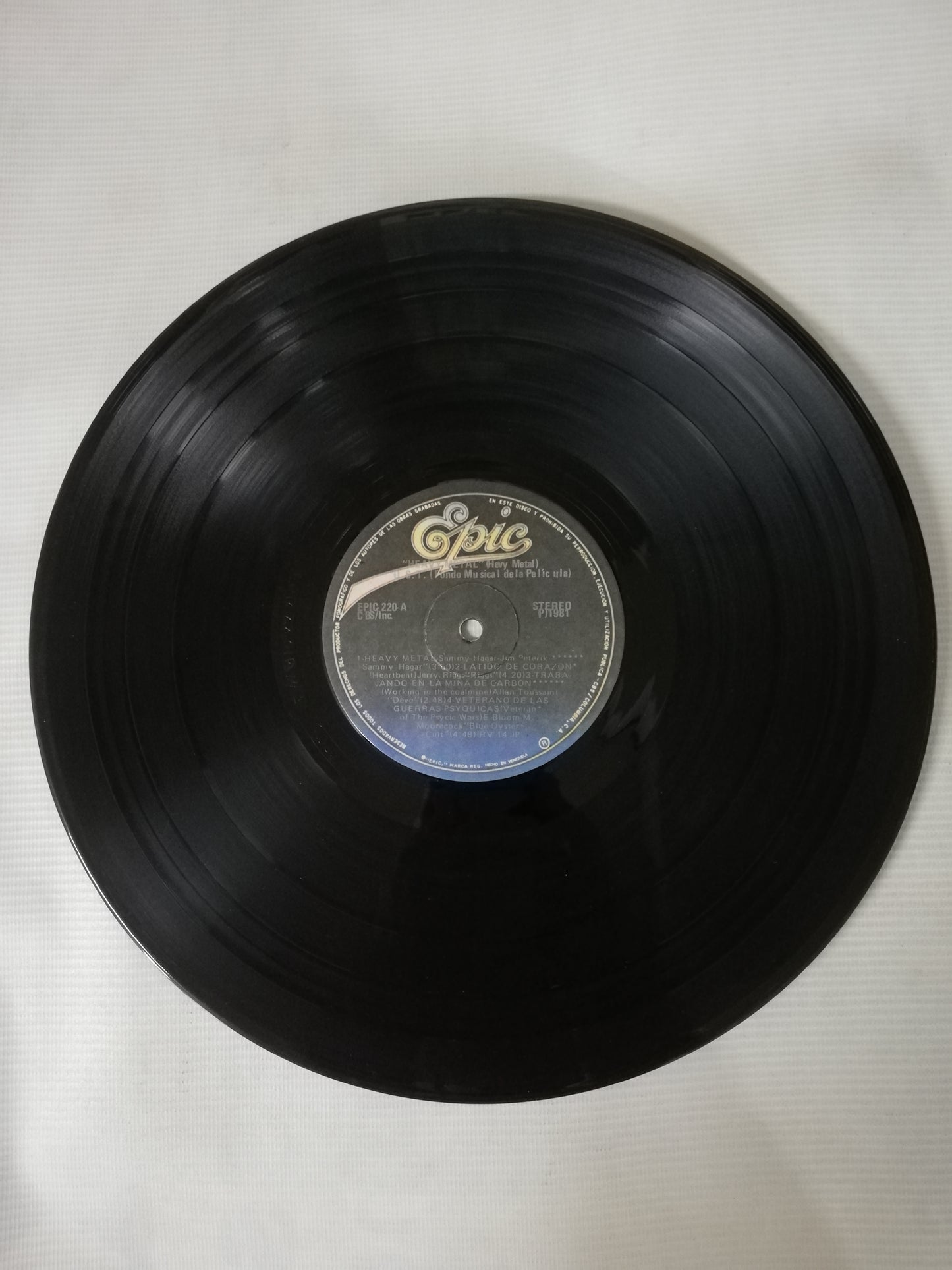 LP HEAVY METAL - MUSIC FROM THE MOTION PICTURE - VINYL X 2