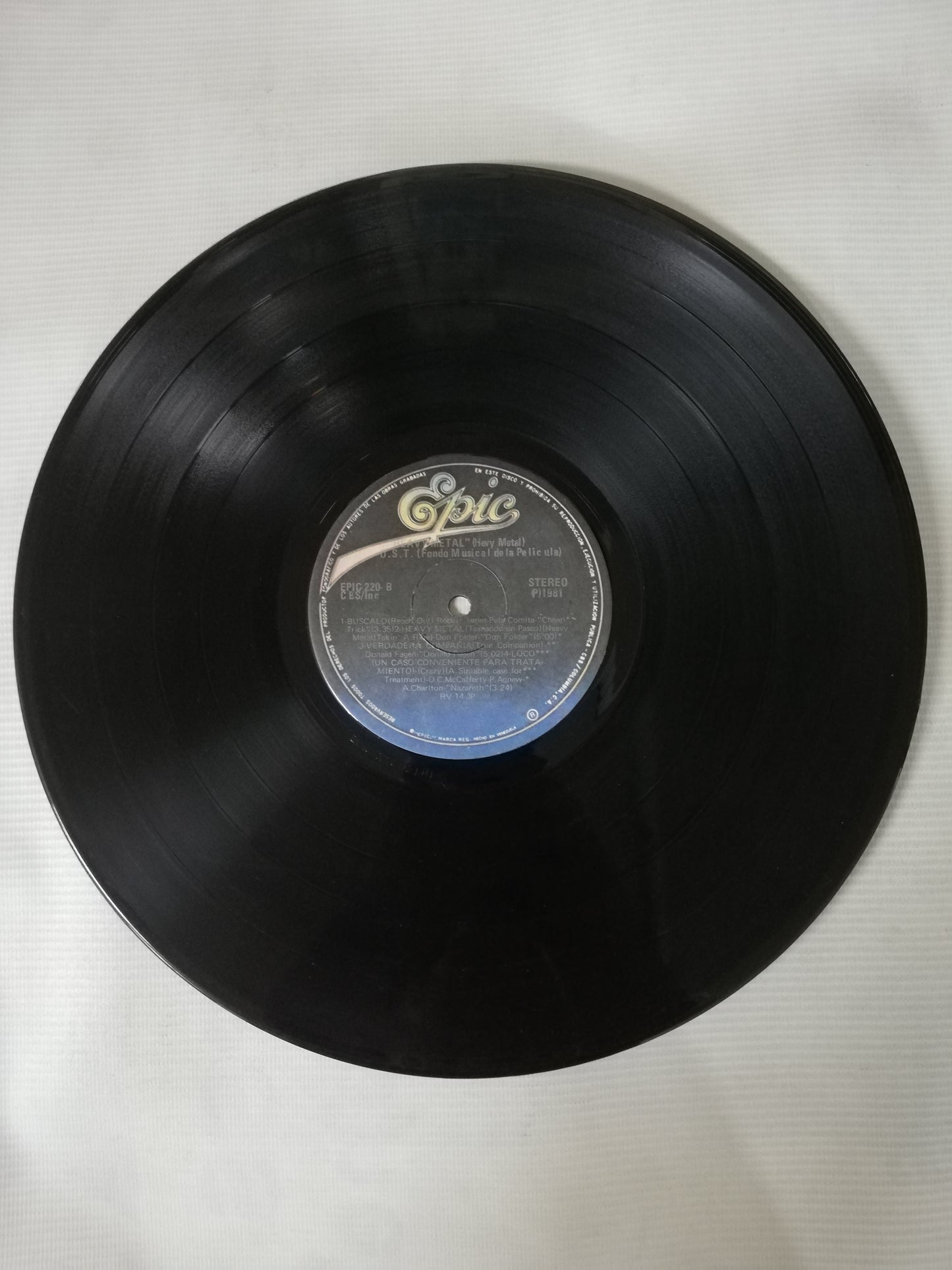 LP HEAVY METAL - MUSIC FROM THE MOTION PICTURE - VINYL X 2