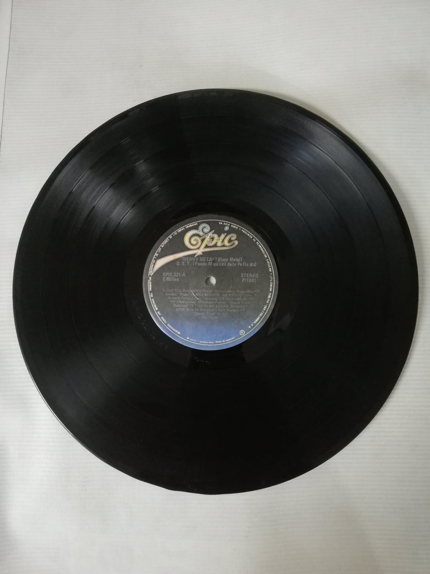 LP HEAVY METAL - MUSIC FROM THE MOTION PICTURE - VINYL X 2