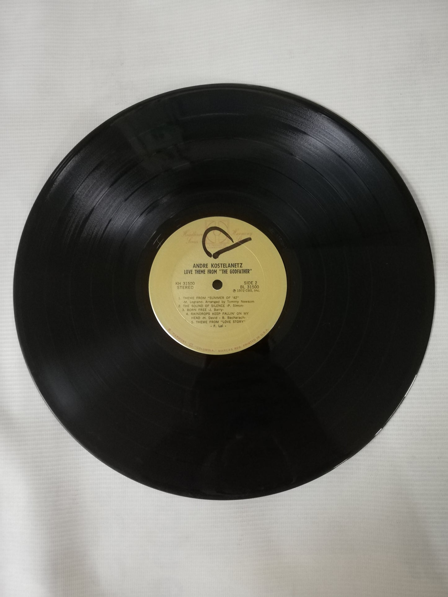 LP ANDRE KOSTELANETZ - LOVE THEME FROM "THE GODFATHER"