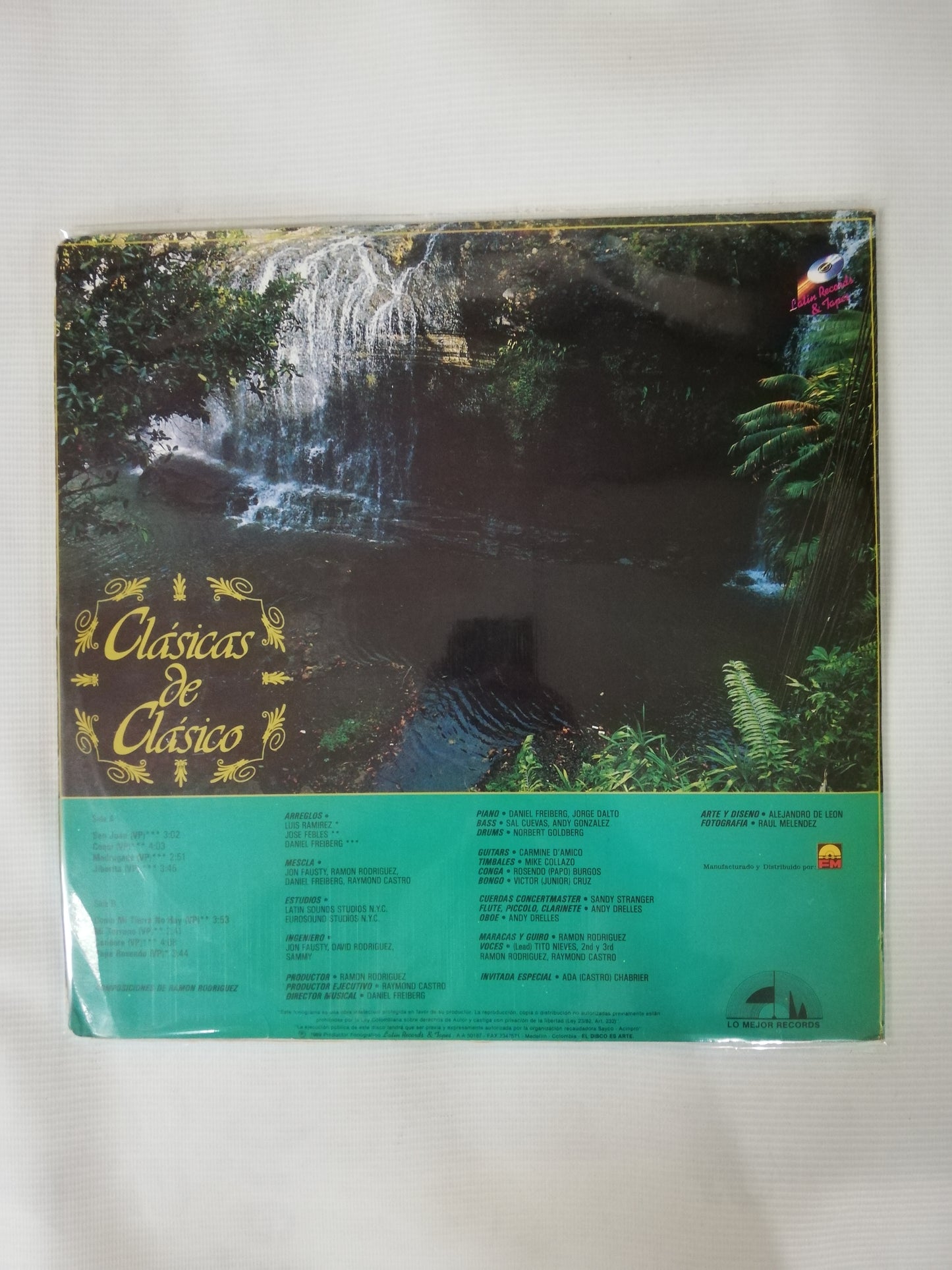 LP CONJUNTO CLÁSICO - CLÁSICAS DEL CLÁSICO - CANTA: TITO NIEVES