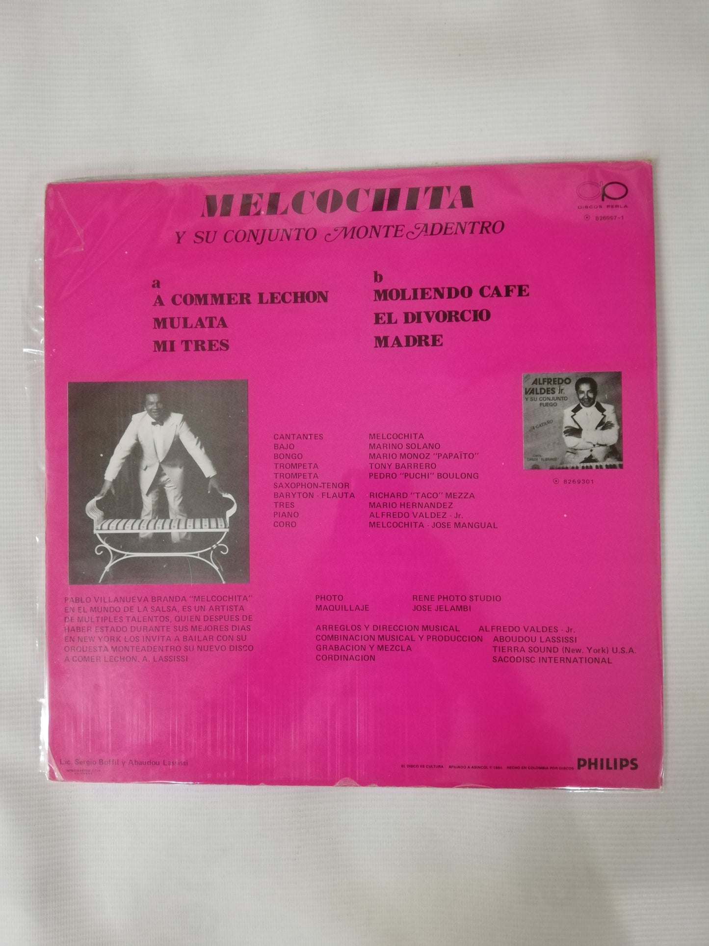 LP MELCOCHITA Y SU CONJUNTO MONTE ADENTRO - A COMER LECHON