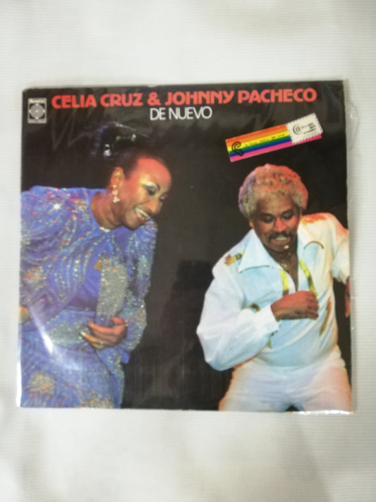 LP CELIA CRUZ & JOHNNY PACHECO - DE NUEVO