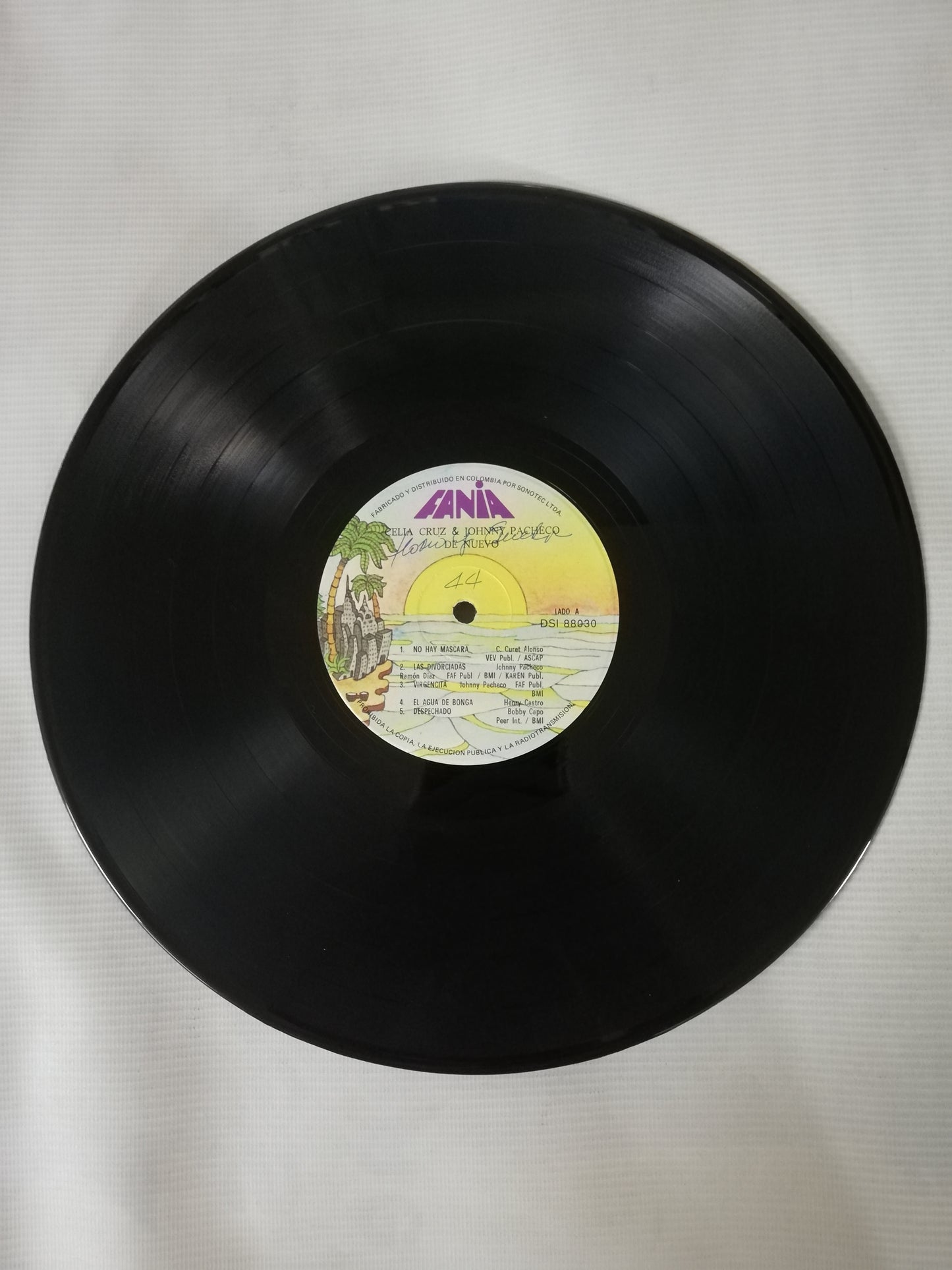 LP CELIA CRUZ & JOHNNY PACHECO - DE NUEVO