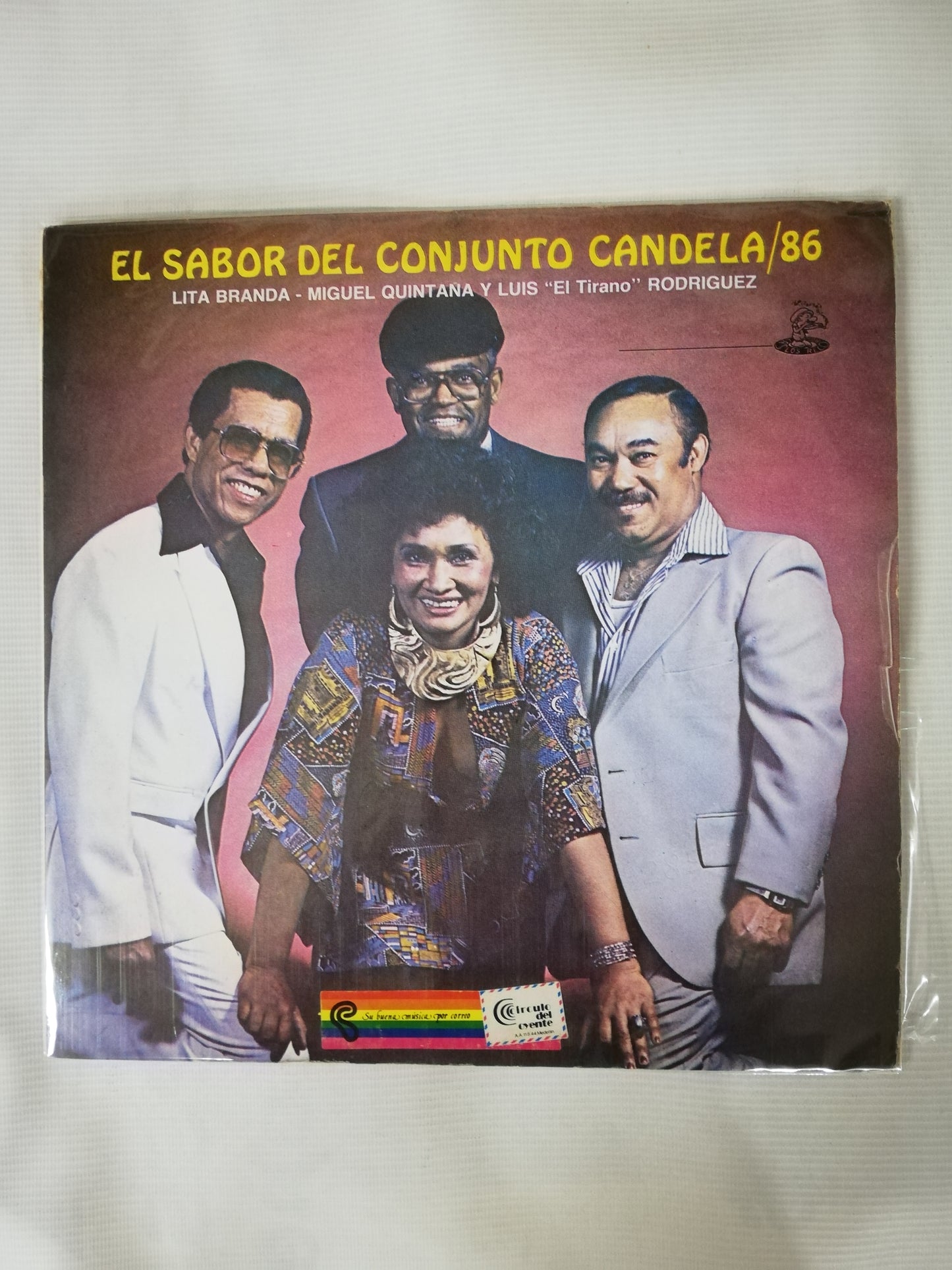 LP CONJUNTO CANDELA 86 - LITA BRANDA - MIGUEL QUINTANA Y LUIS "EL TIRANO" RODRIGUEZ - EL SABOR DEL CONJUNTO CANDELA 86