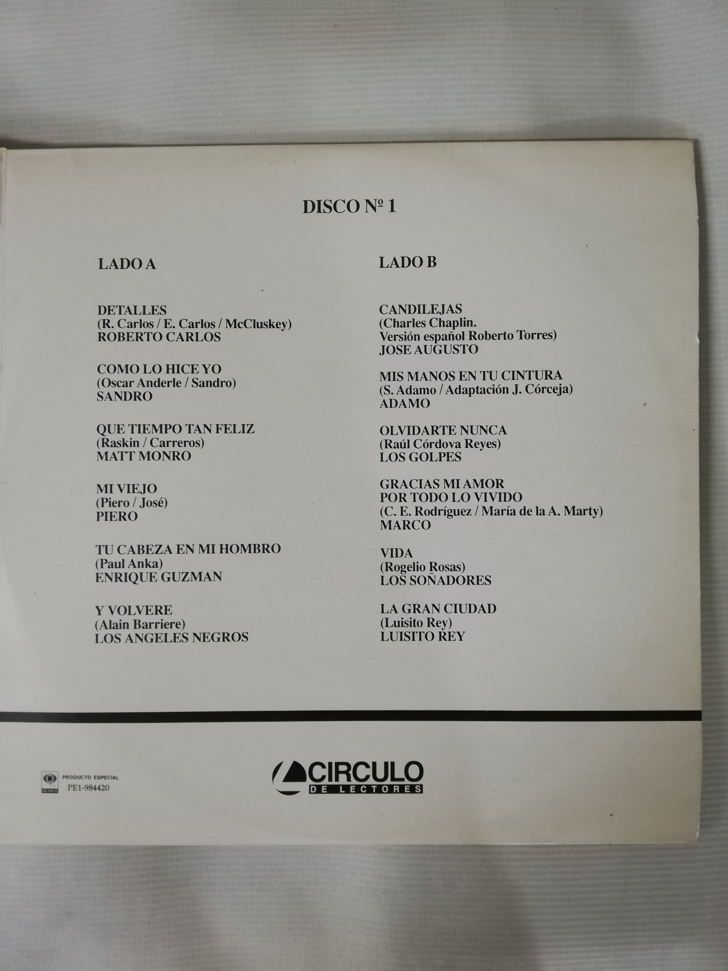 LP SELECCIONES CÍRCULO IDOLOS DE LOS 60´S - VARIOS ARTISTAS - VINYL X 3