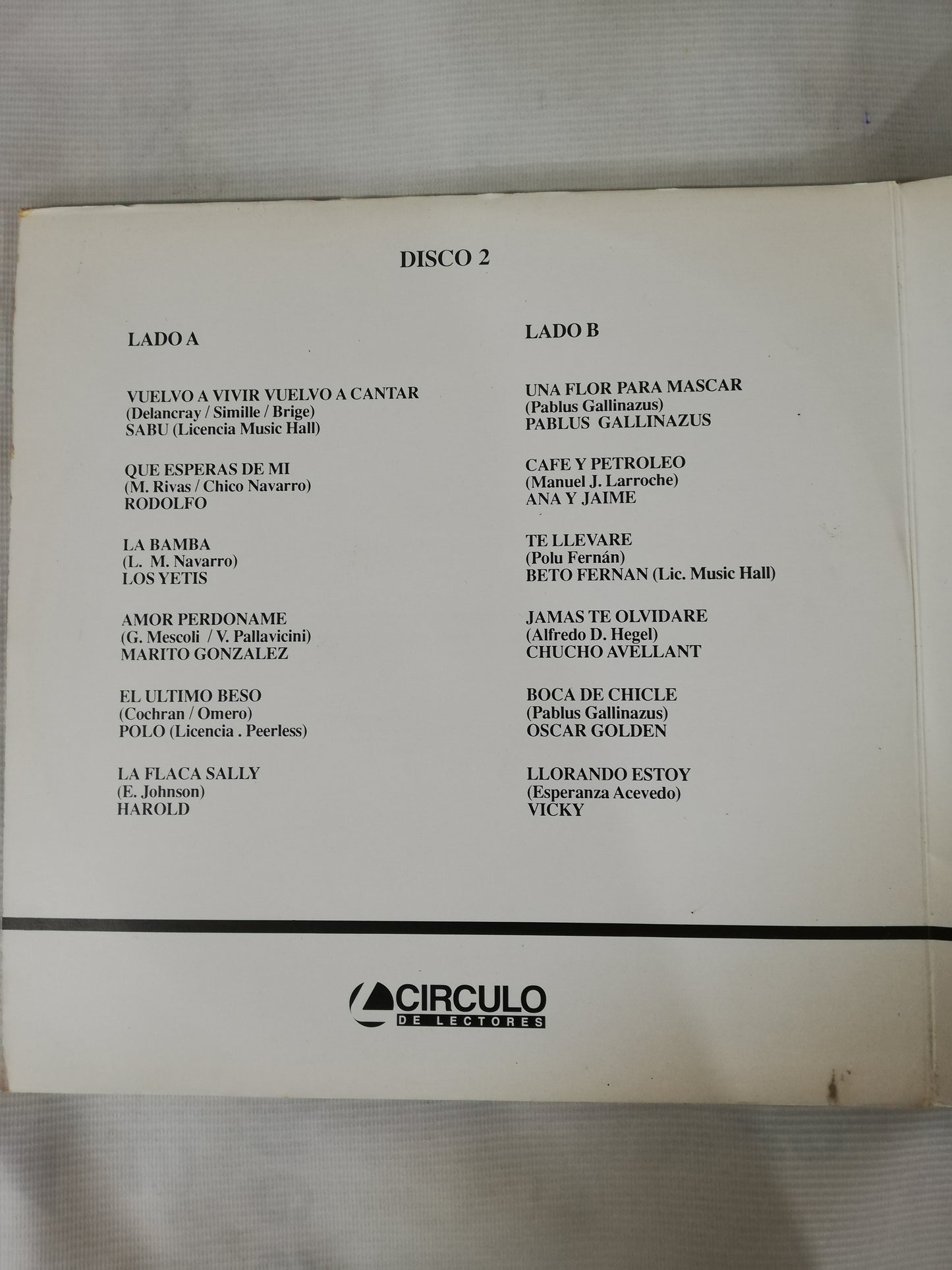 LP SELECCIONES CÍRCULO IDOLOS DE LOS 60´S - VARIOS ARTISTAS - VINYL X 3