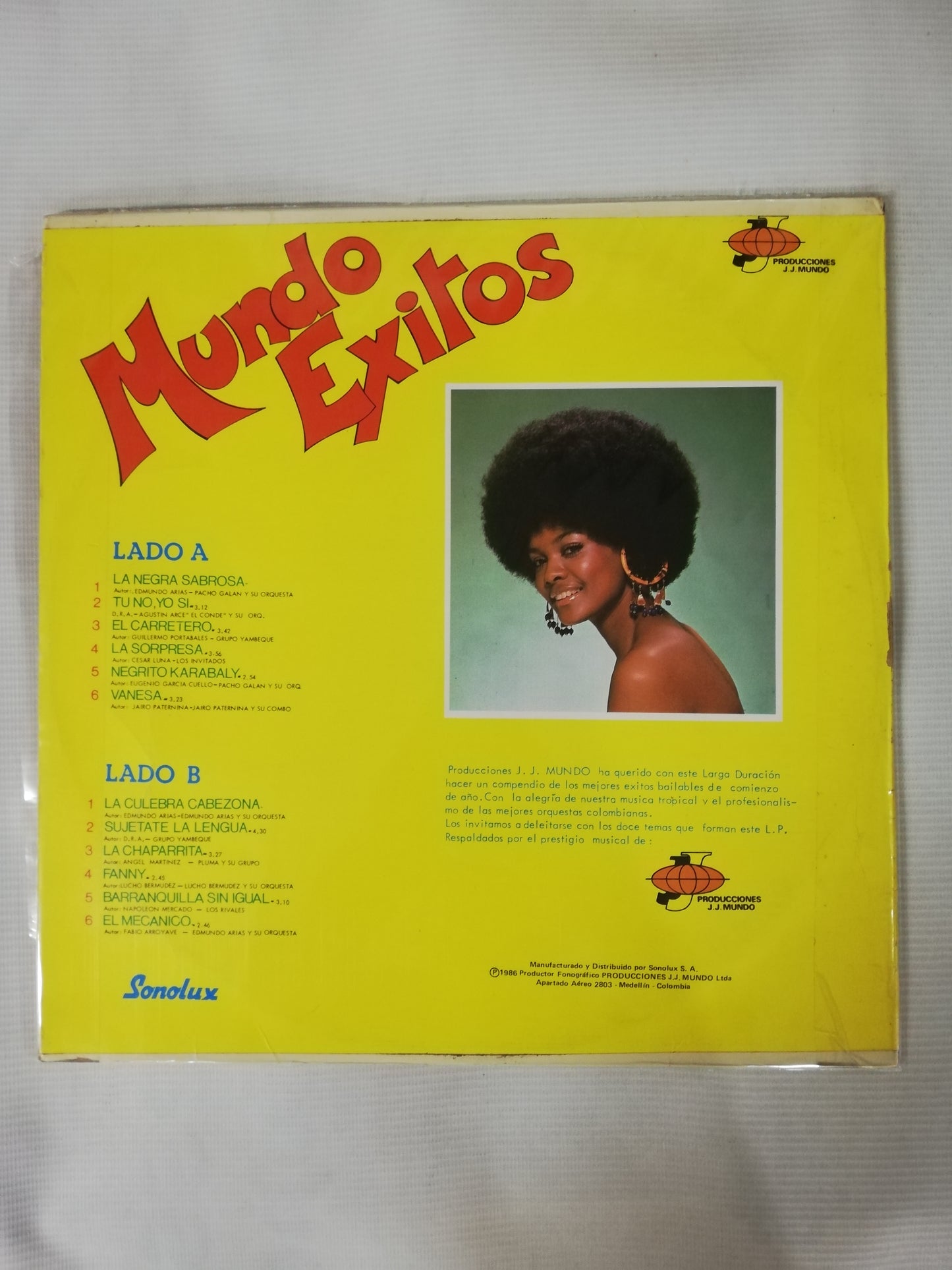 LP MUNDO EXITOS - VARIOS INTÉRPRETES