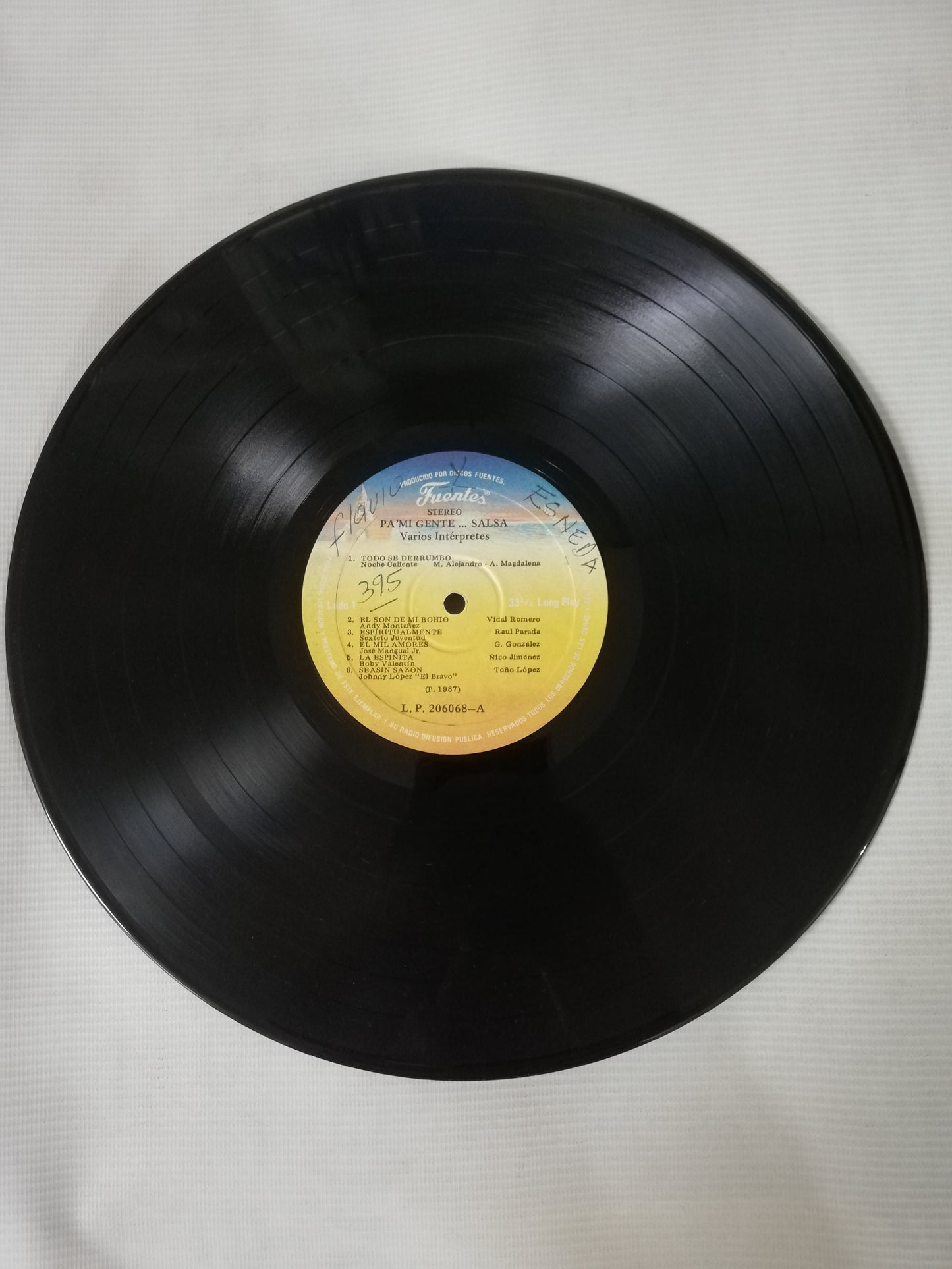 LP PA´ MI GENTE: SALSA - VARIOS INTÉRPRETES