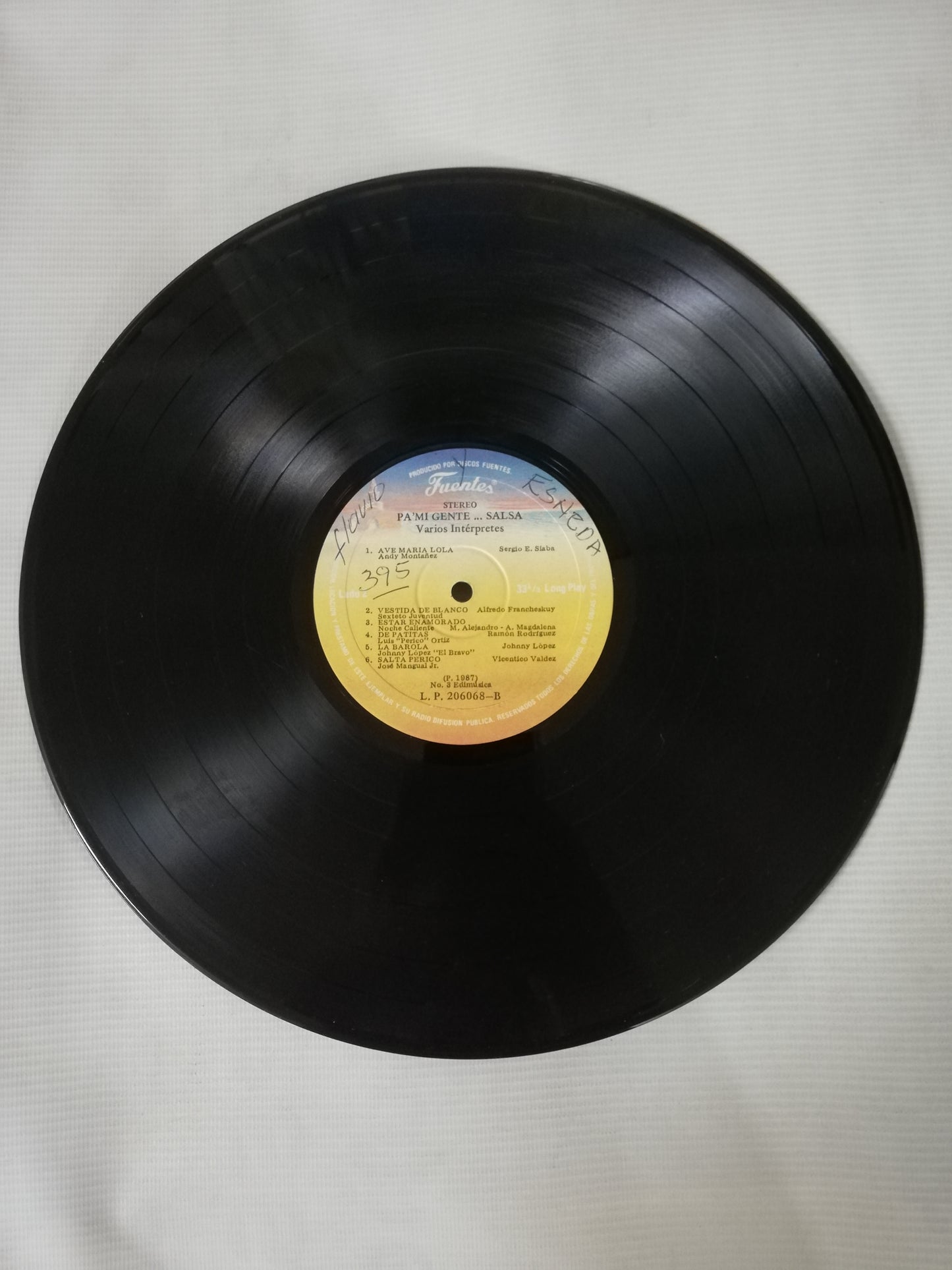 LP PA´ MI GENTE: SALSA - VARIOS INTÉRPRETES