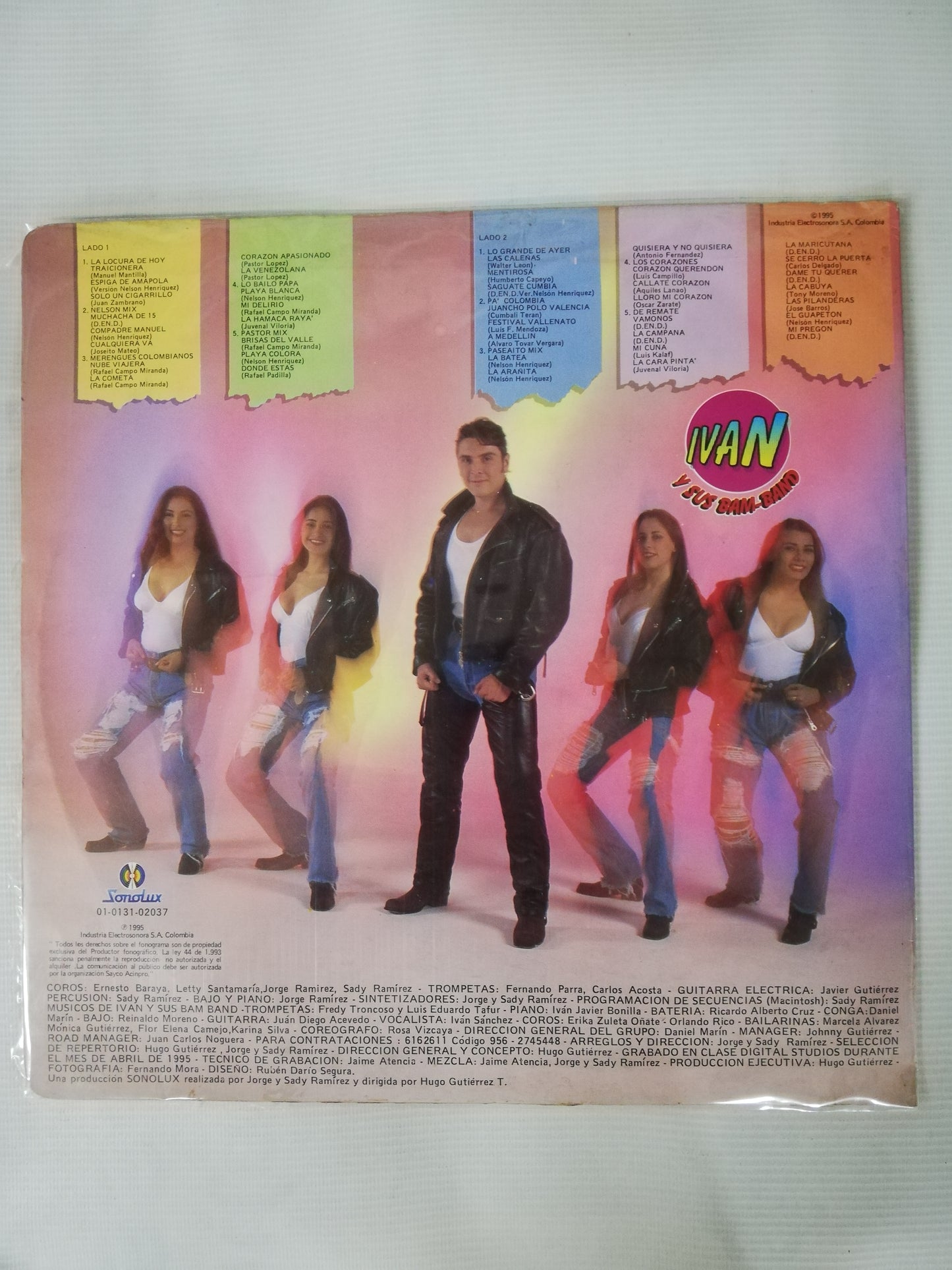 LP IVAN Y SUS BAM-BAND - LO GRANDE DE AYER, LA LOCURA DE HOY