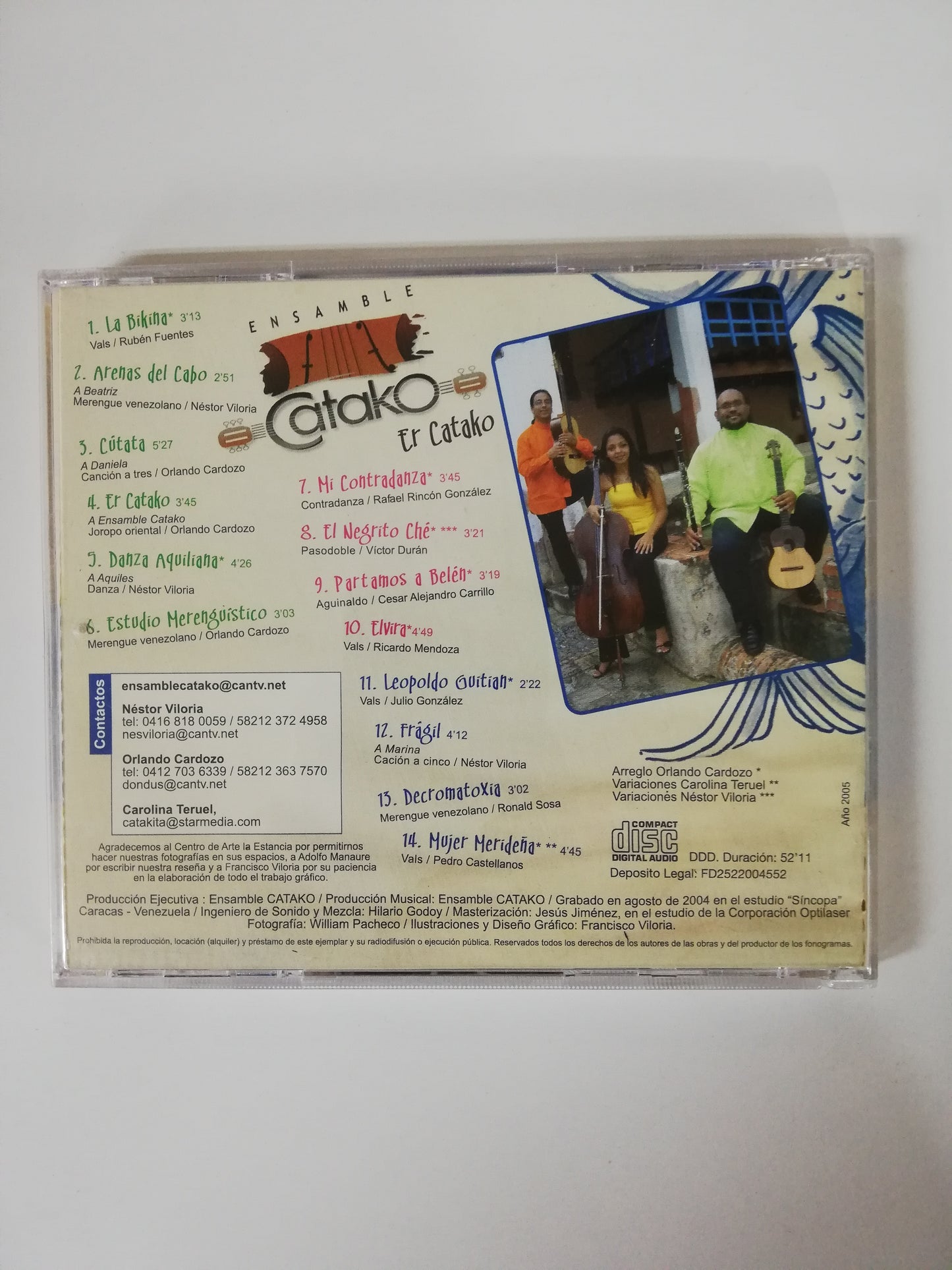 CD ENSAMBLE CATAKO - ER CATAKO