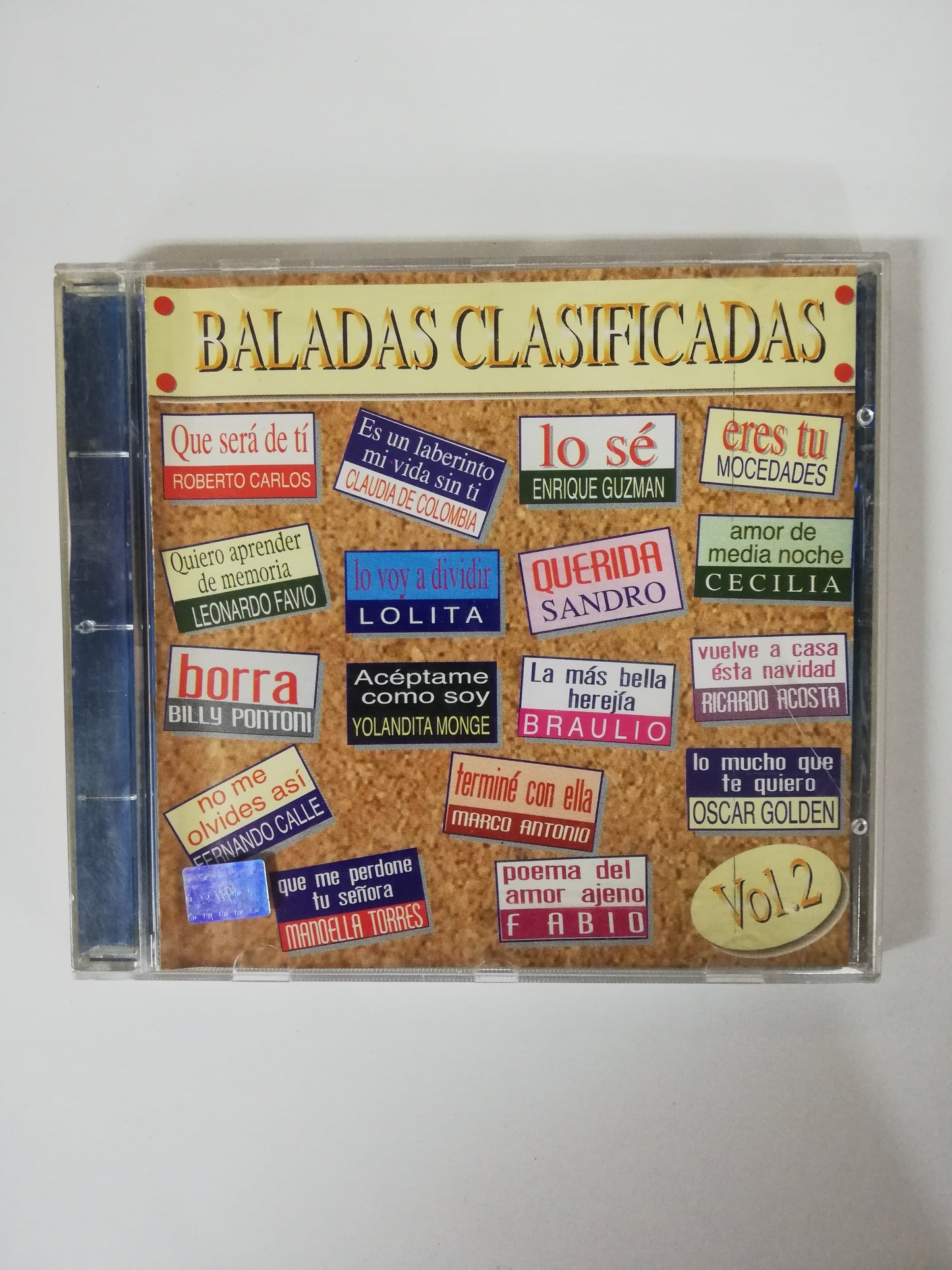 CD BALADAS CLASIFICADAS - BALADAS CLASIFICADAS VOL. 2