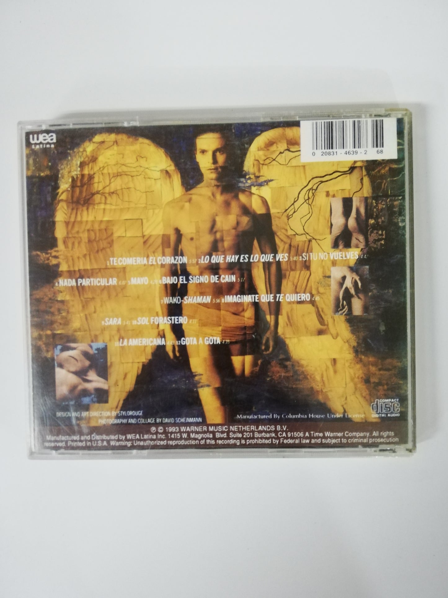 CD MIGUEL BOSÉ - BAJO EL SIGNO DE CAIN
