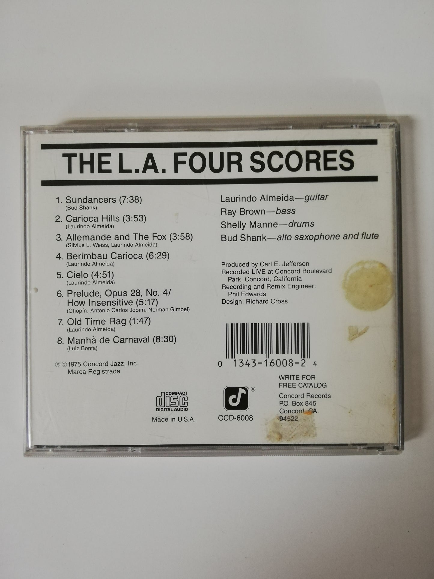 CD THE L. A. FOUR - THE L. A. FOUR SCORES!