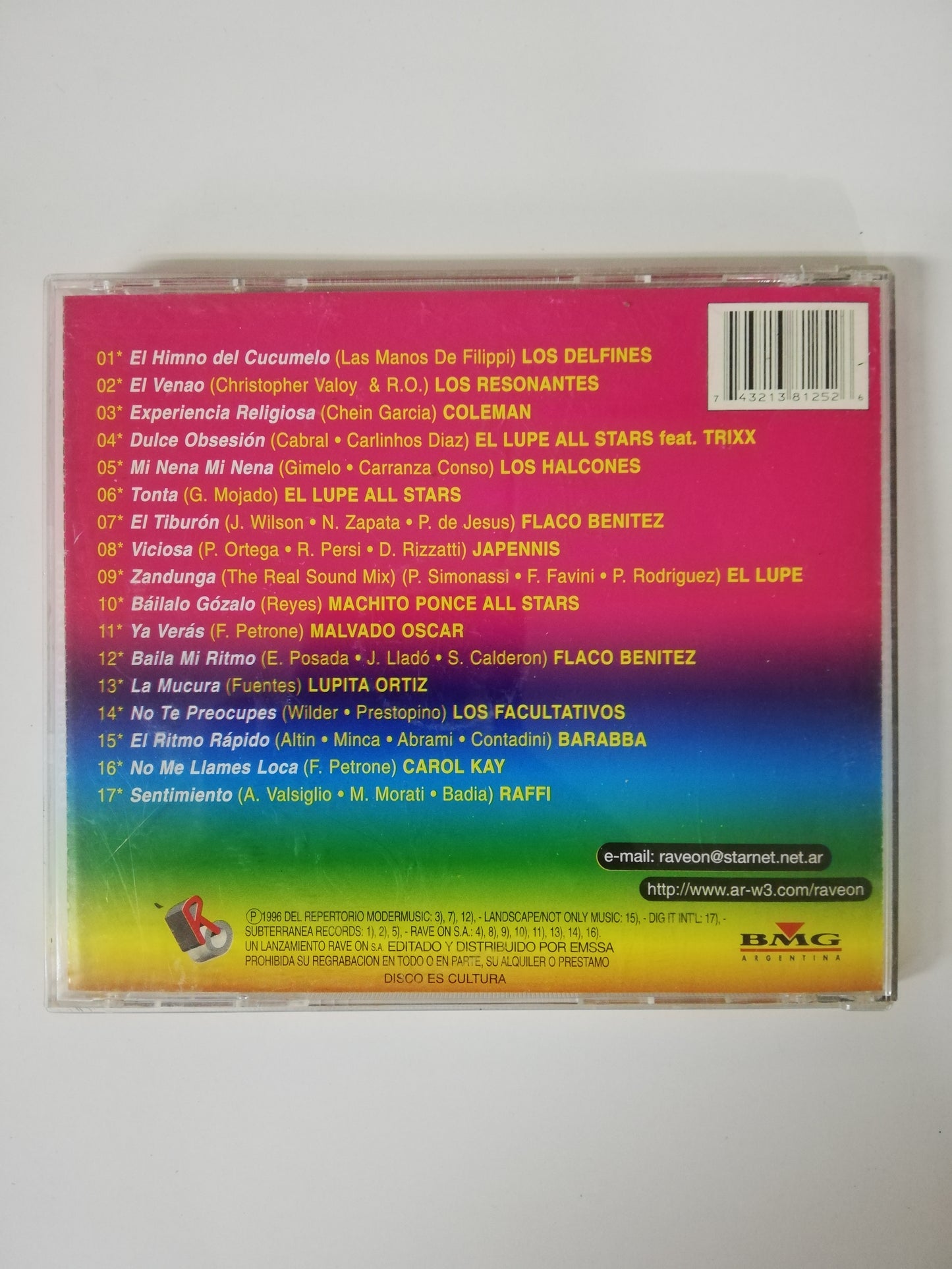 CD CUCUMELO DANCE - DANCE COMPILATION