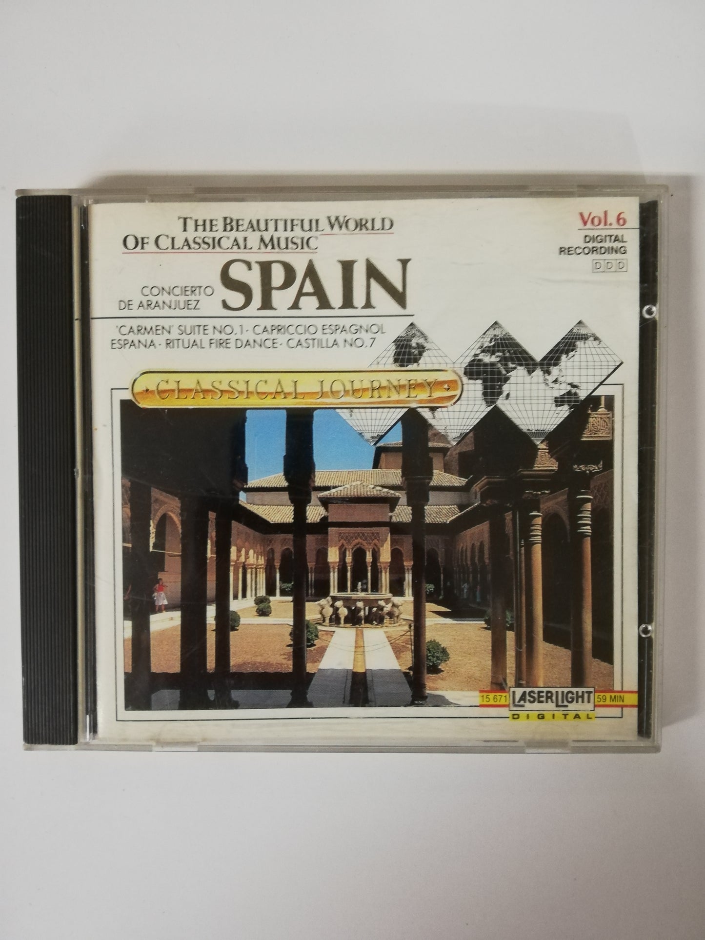 CD THE BEAUTIFUL WORLD OF CLASSICAL MUSIC - VOL 6: SPAIN