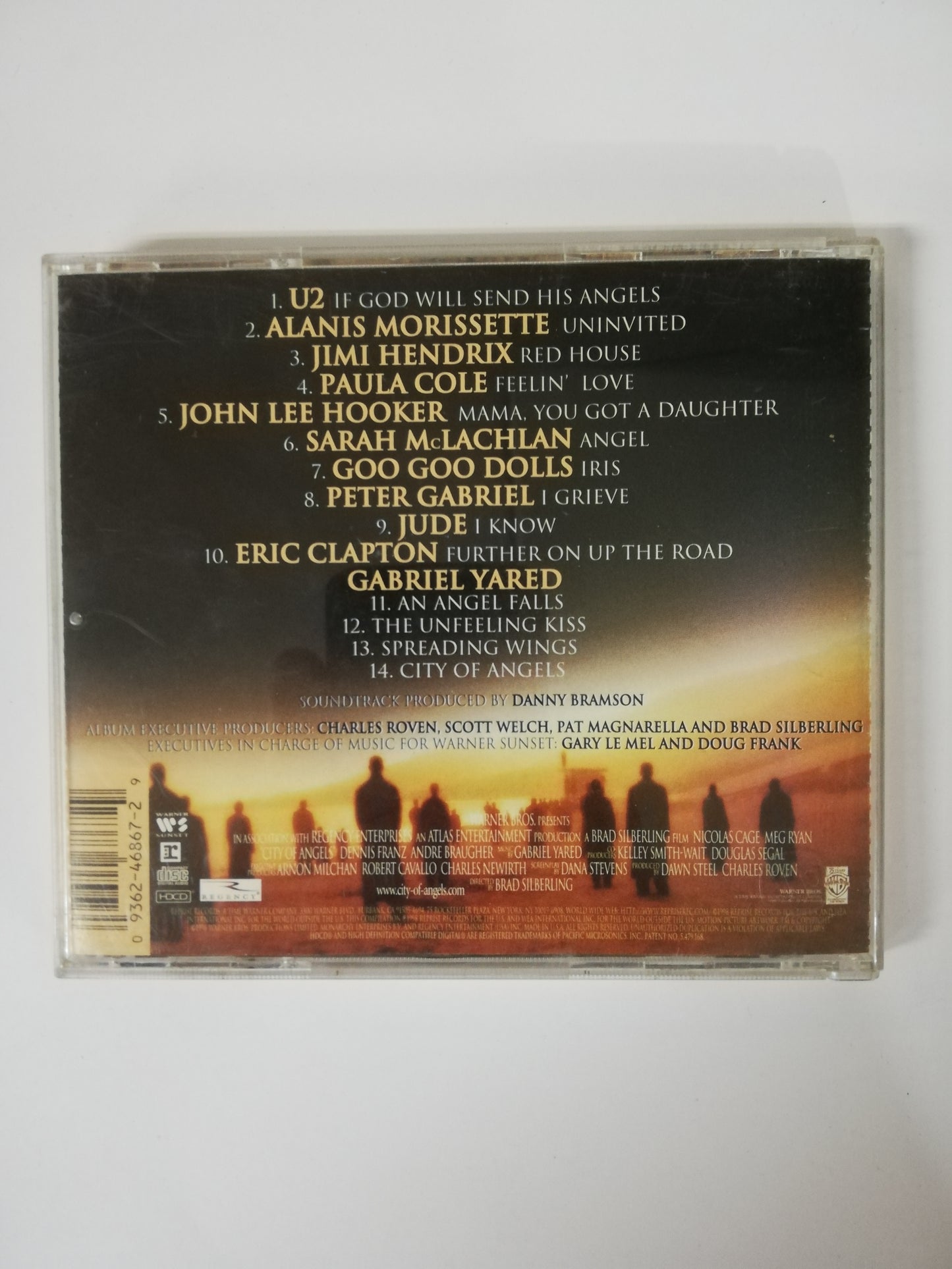 CD CITY OF ANGELS - MUSIC FROM THE MOTION PICTURE