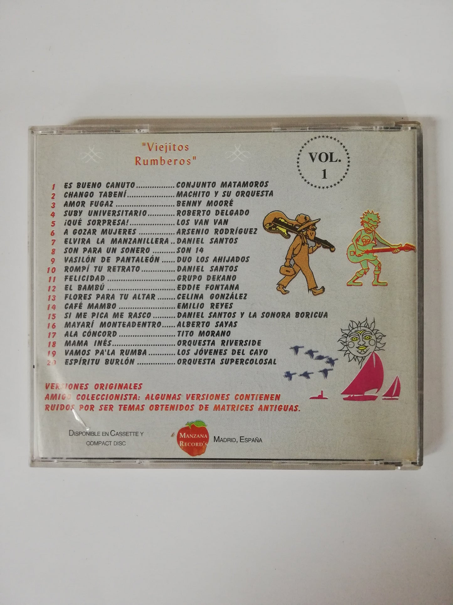 CD VIEJITOS RUMBEROS - VIEJITOS RUMBEROS VOL. 1