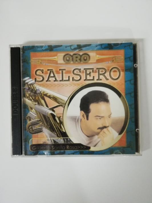 CD GILBERTO SANTA ROSA - ORO SALSERO - CD X 2
