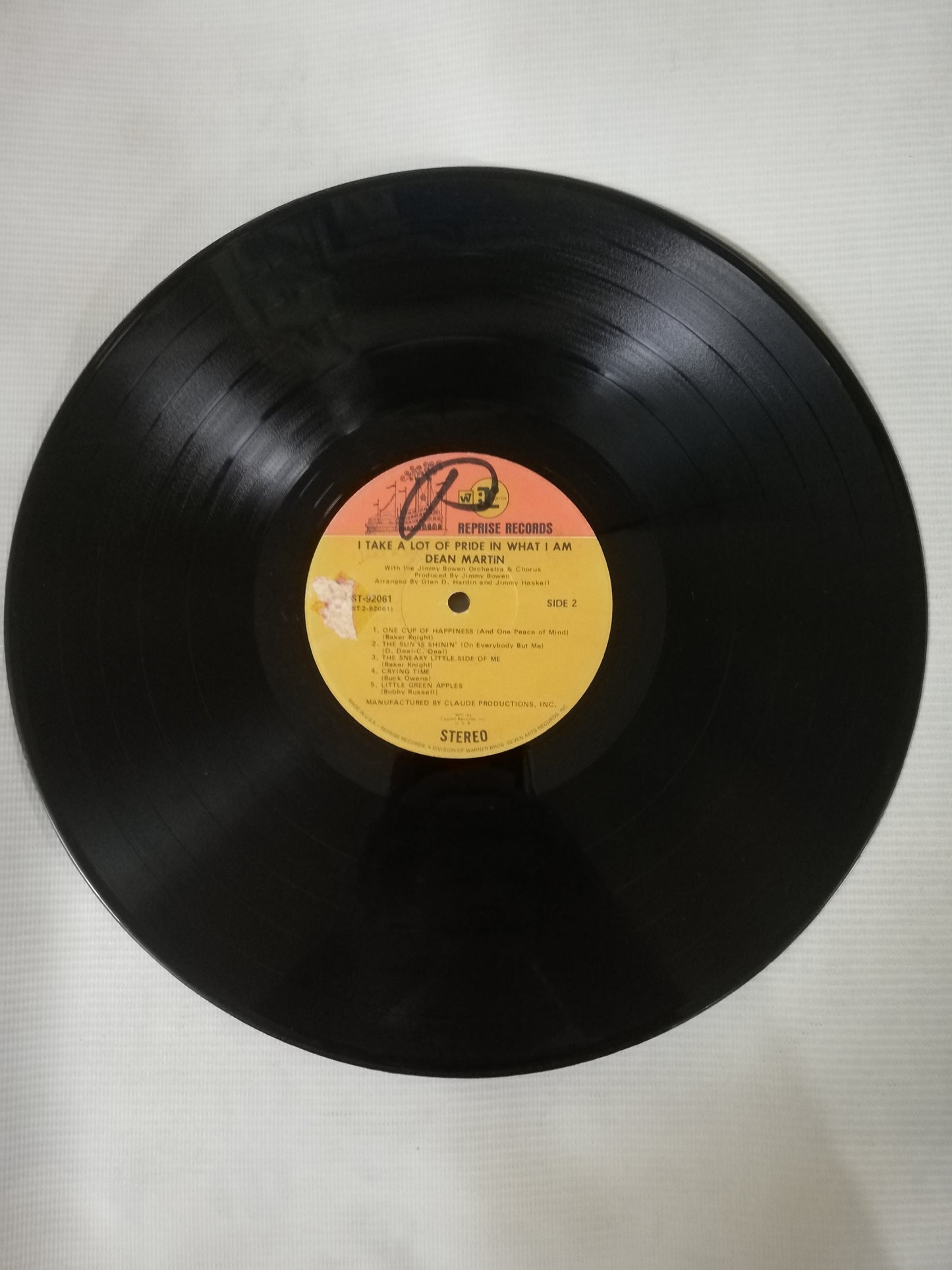 LP DEAN MARTIN - I TAKE A LOT OF PRIDE IN WHAT I AM