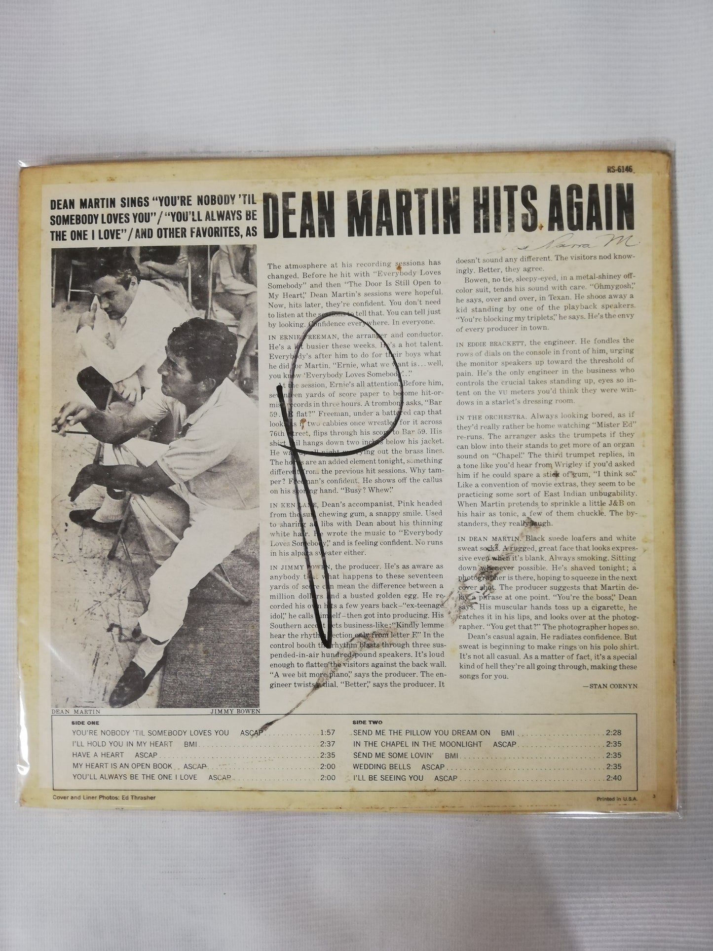 LP DEAN MARTIN - HITS AGAIN