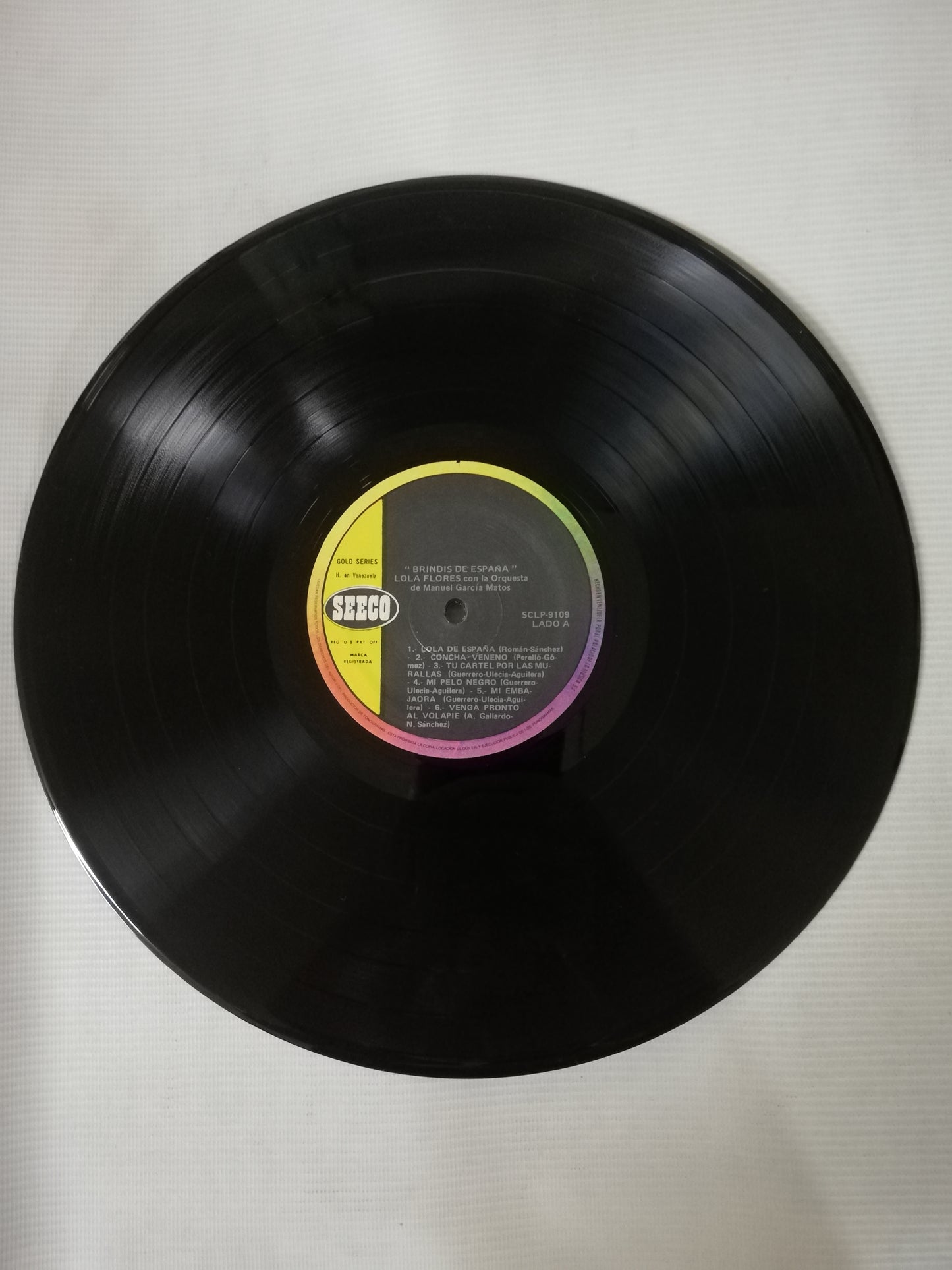 LP LOLA FLORES - THE TOAST OF SAPIN