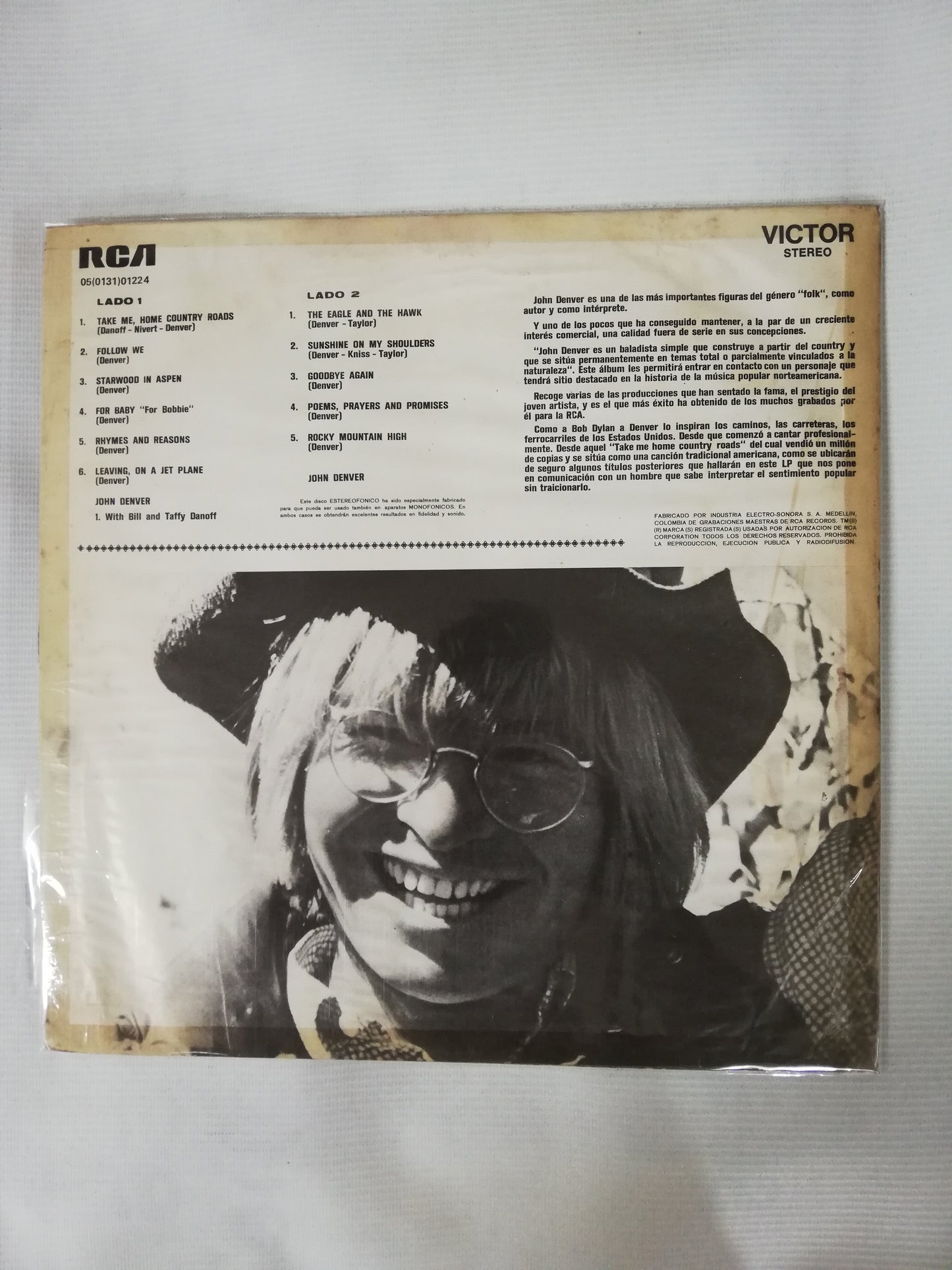 LP JOHN DENVER - JOHN DENVER´S GREATEST HITS