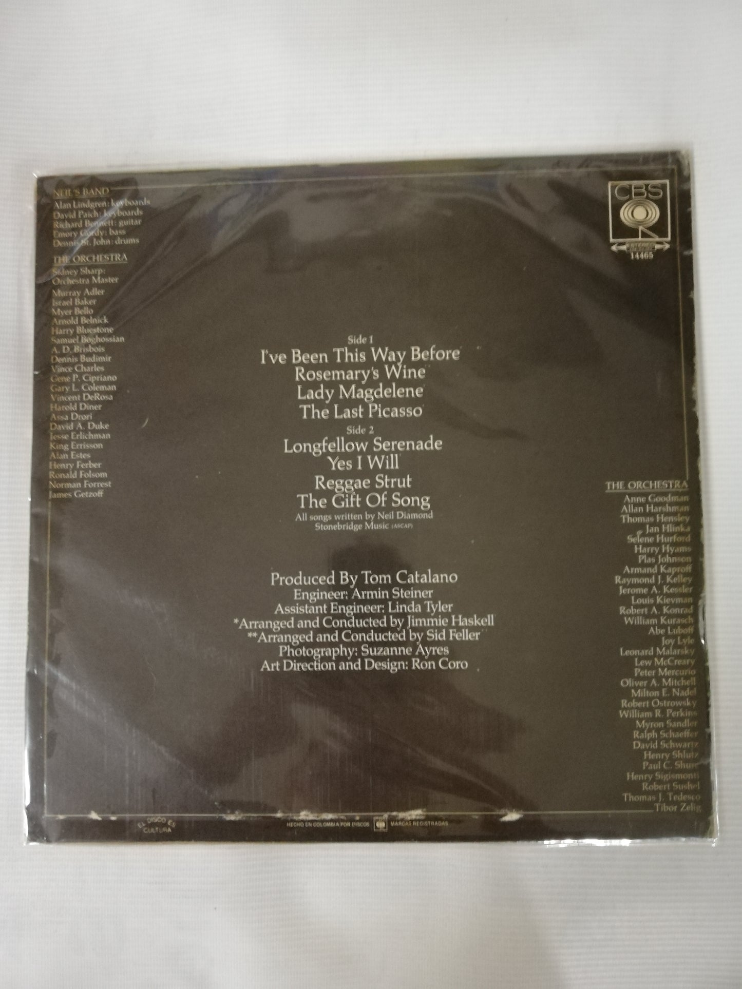 LP NEIL DIAMOND - SERENADE