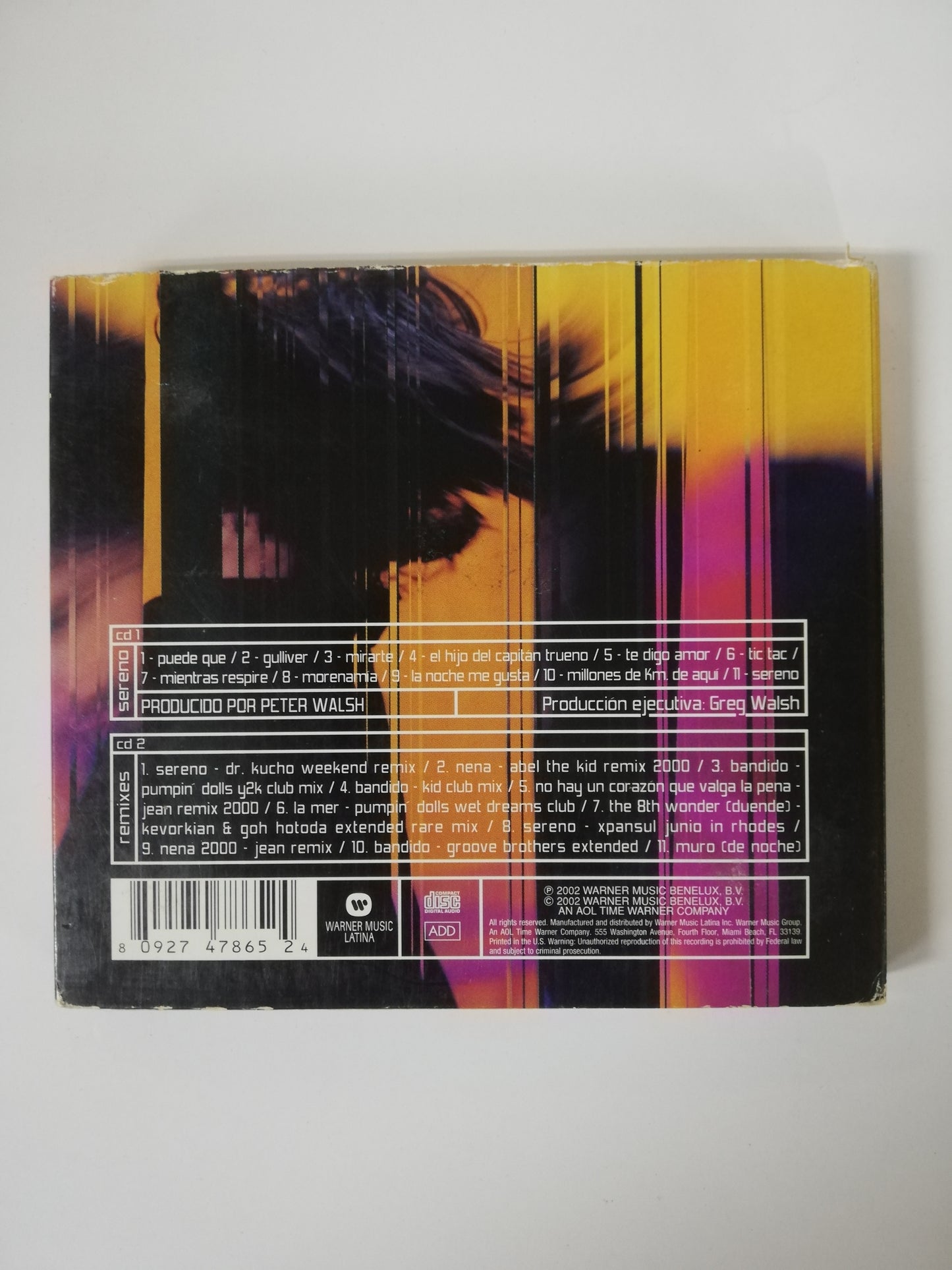 CD MIGUEL BOSÉ - SERENO BOSÉ EDICIÓN ESPECIAL - CD X 2