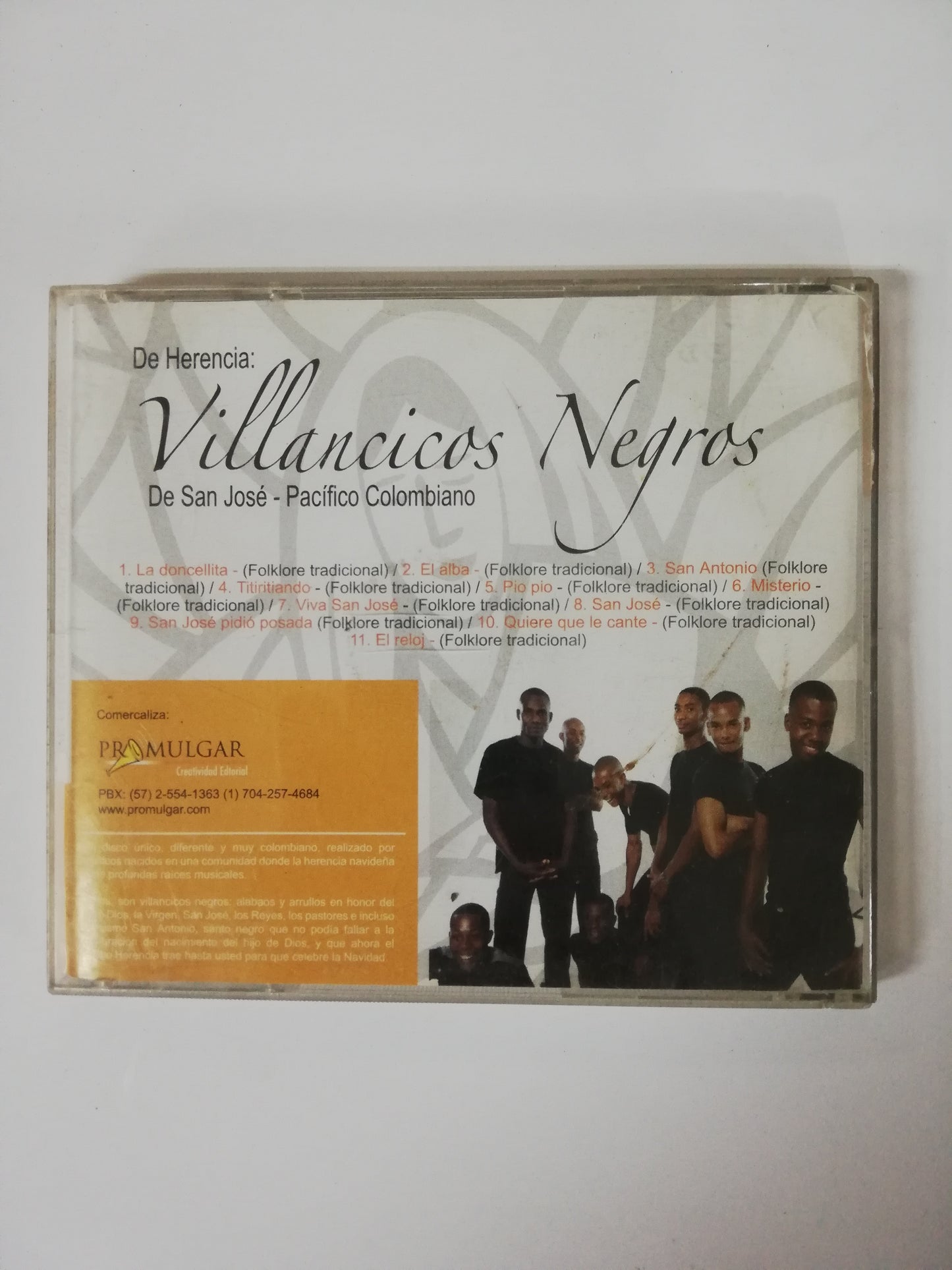 CD HERENCIA DE TIMBIQUÍ - VILLANCICOS NEGROS