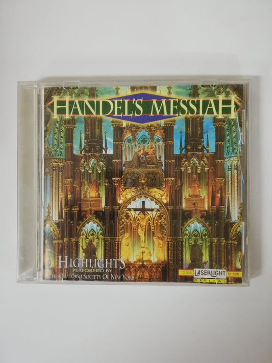 CD HANDEL´S MESSIAH - HIGHLIGHTS PERFORMED BY THE ORATORIO SOCIETY OF NEW YORK