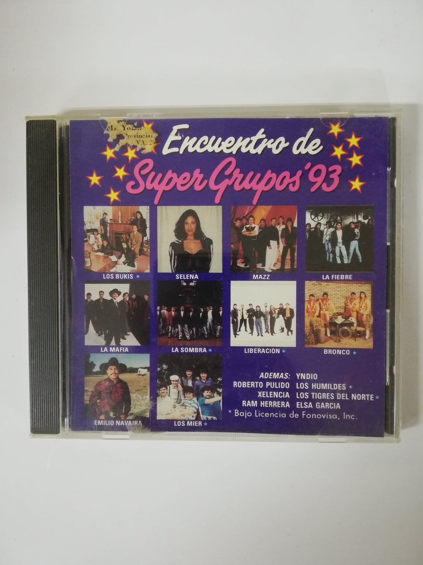 CD ENCUENTRO DE SUPER GRUPOS ´93 - VARIOS ARTISTAS
