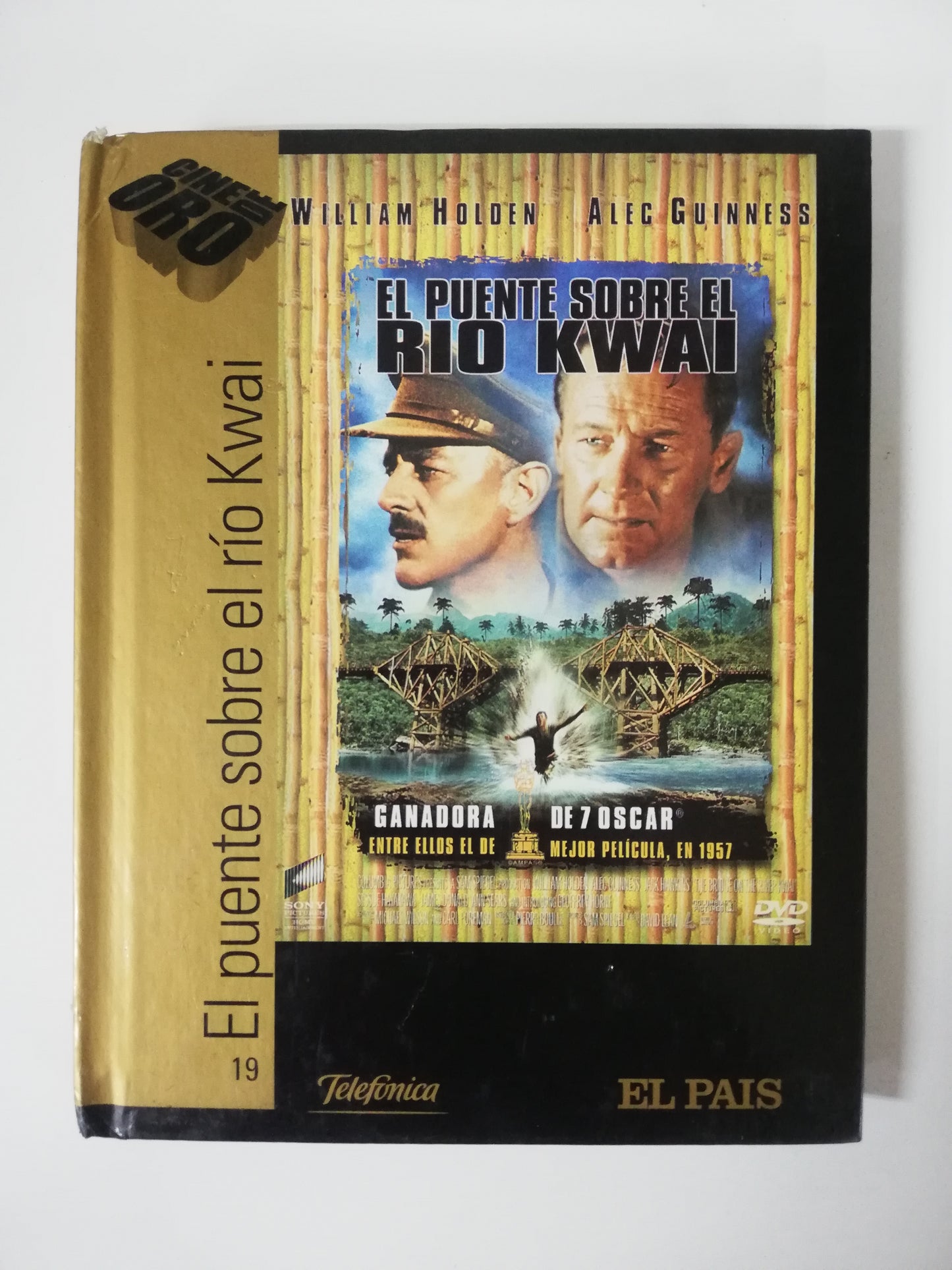 DVD EL PUENTE SOBRE EL RIO KWAI 1957 - COLECCIÓN CINE DE ORO