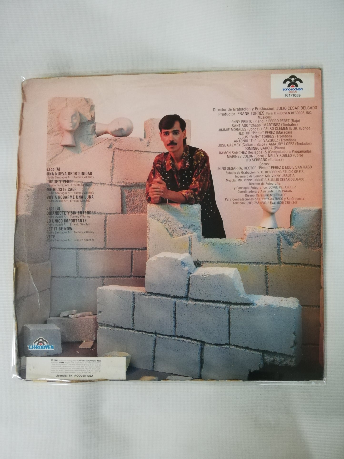 LP EDDIE SANTIAGO - NEW WAVE SALSA