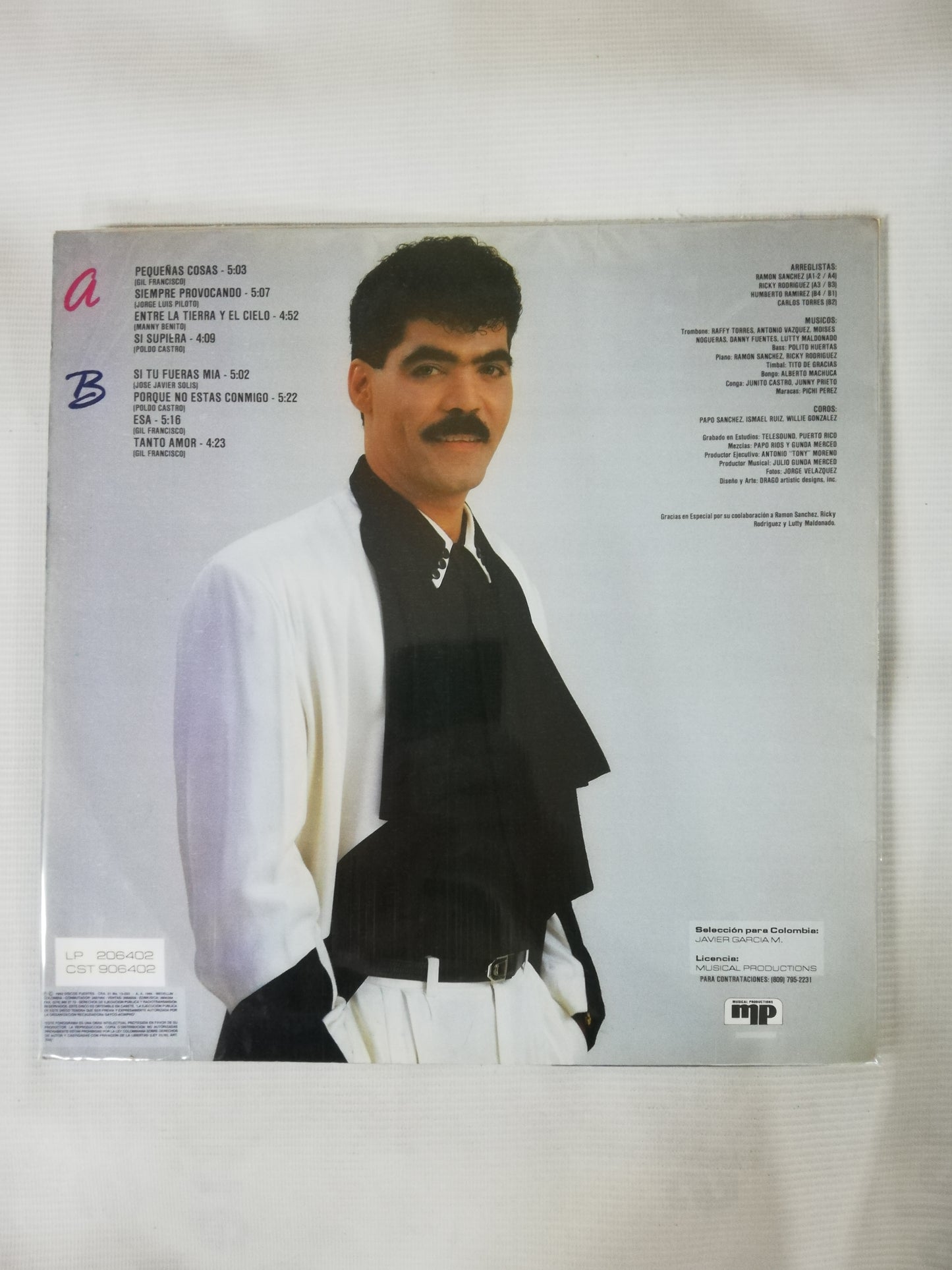 LP WILLIE GONZALEZ - JUSTO A TIEMPO