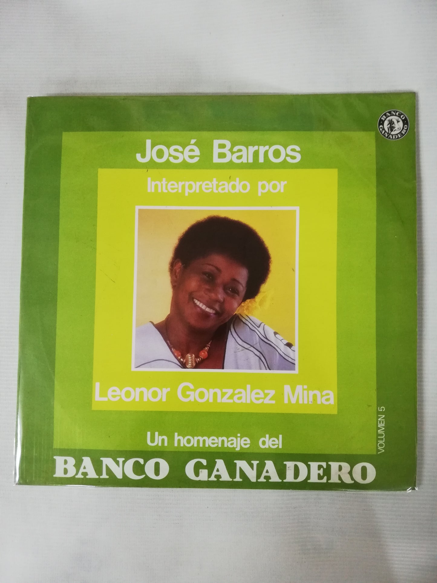 LP LEONOR GONZALEZ MINA - JOSÉ BARROS INTERPRETADO POR LEONOR GONZALEZ MINA