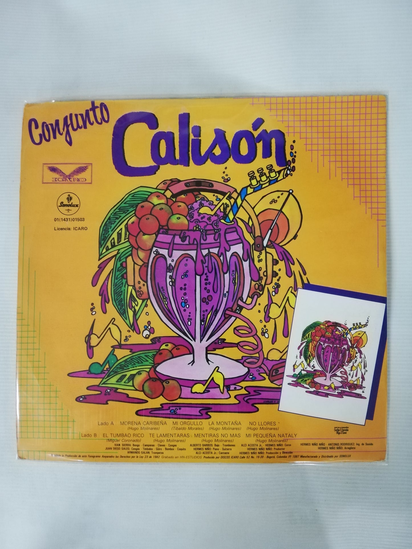 LP CONJUNTO CALISÓN - CANTANTE: ALCI ACOSTA JR.