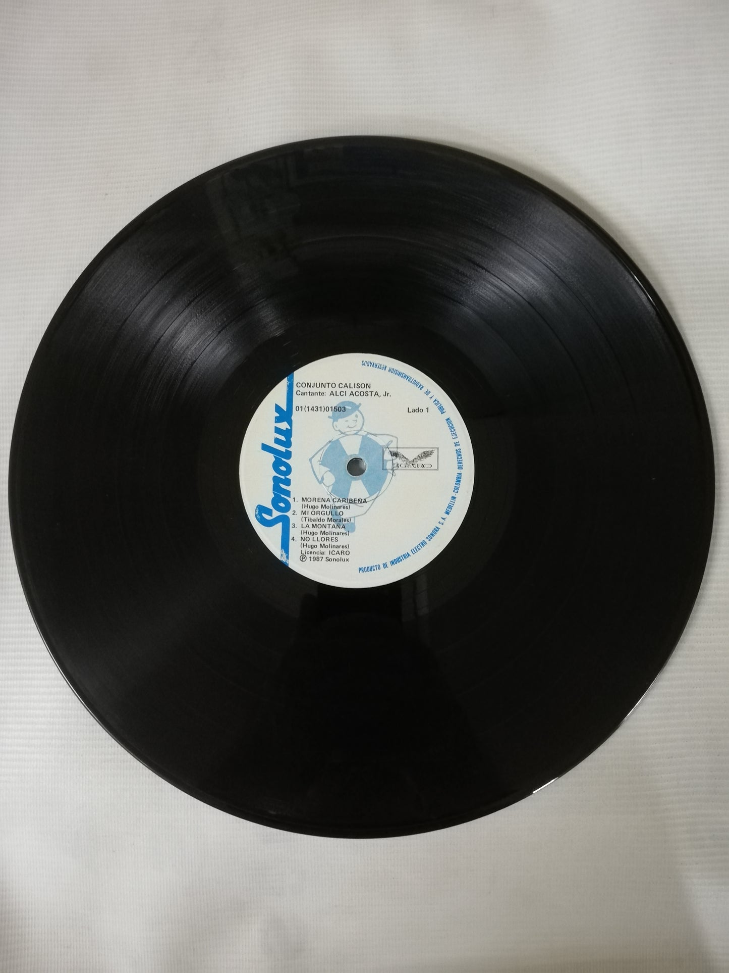 LP CONJUNTO CALISÓN - CANTANTE: ALCI ACOSTA JR.